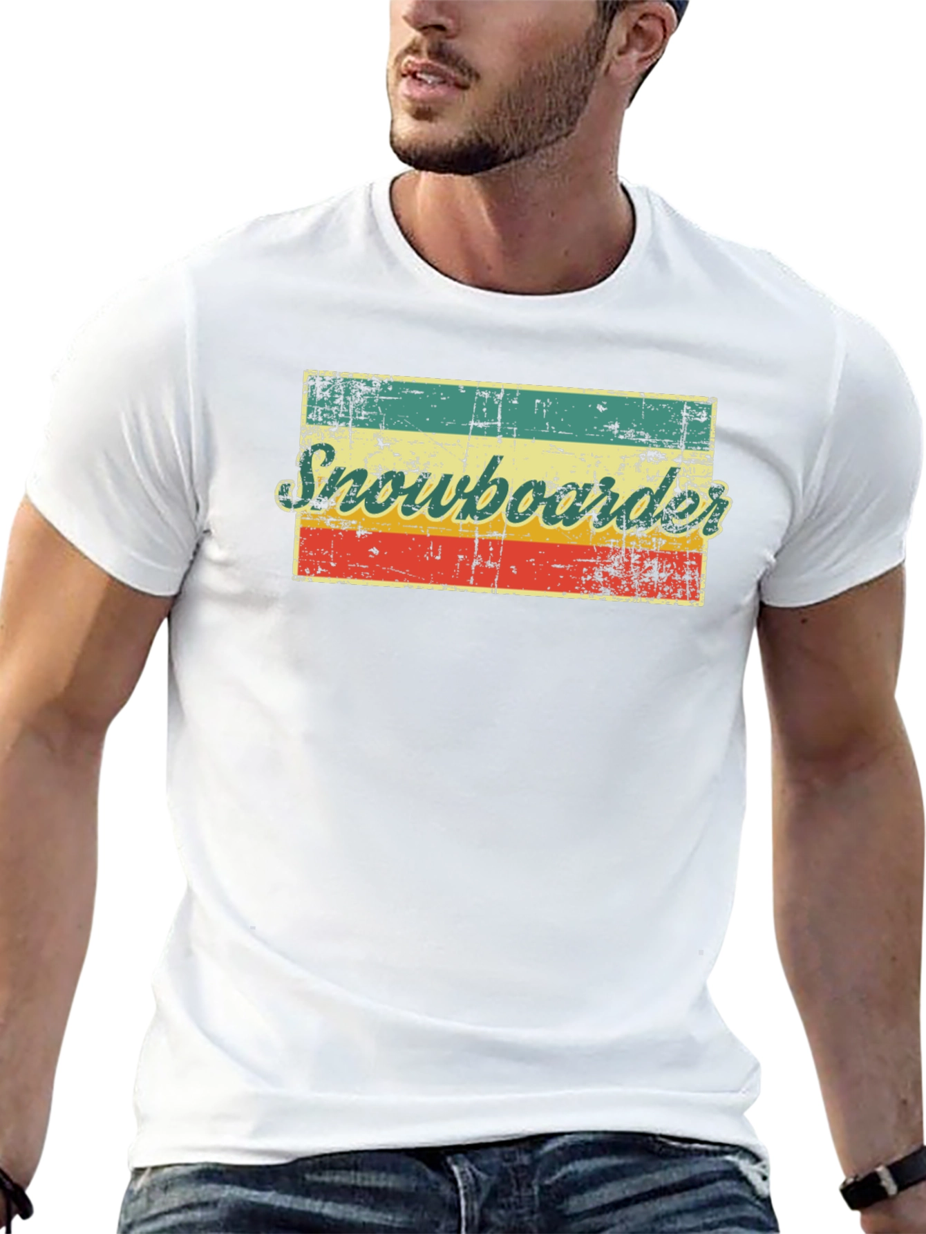Vintage Snowboarder T-Shirt