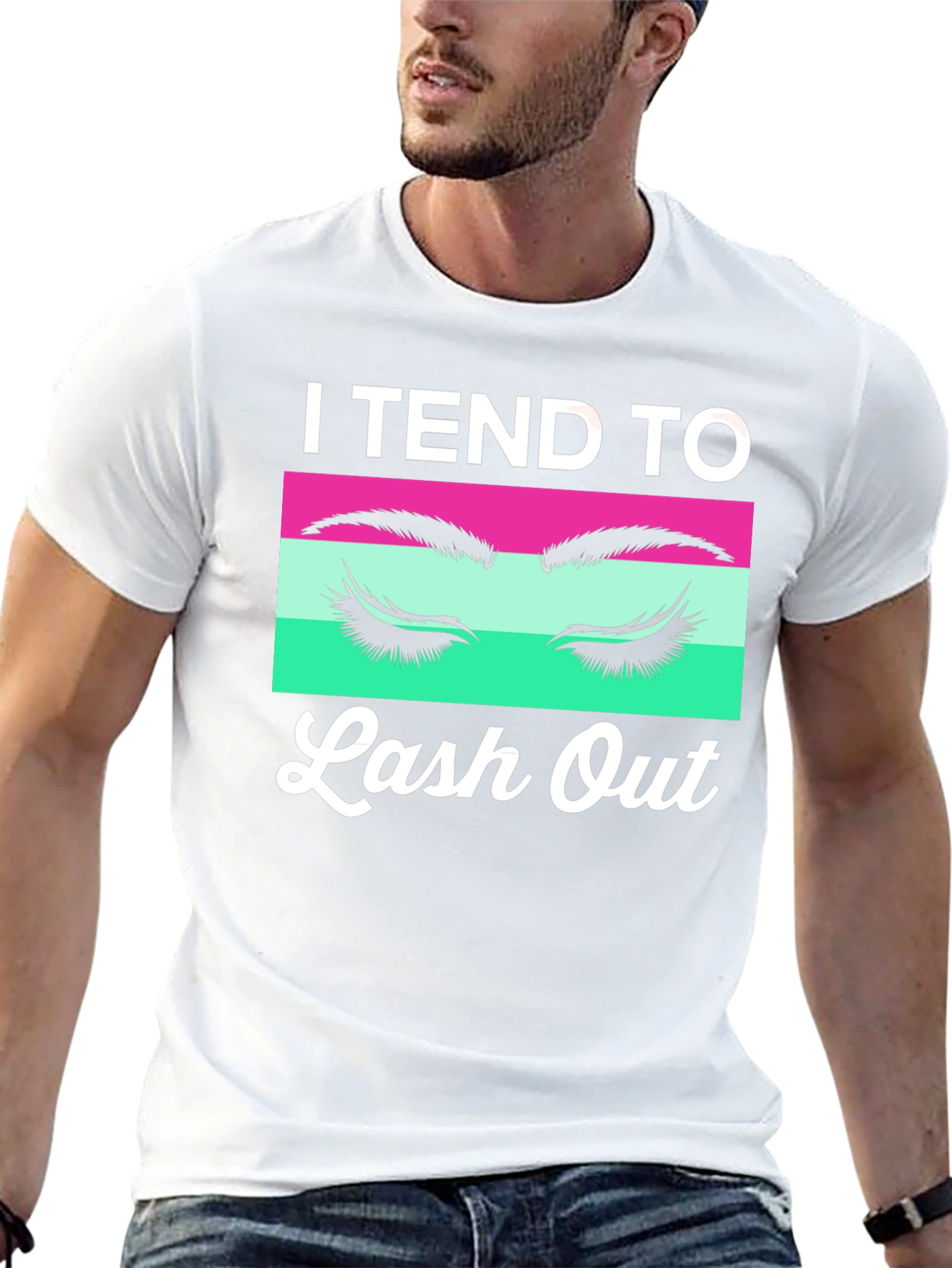 I Tend To Lash Out Graphic Tee