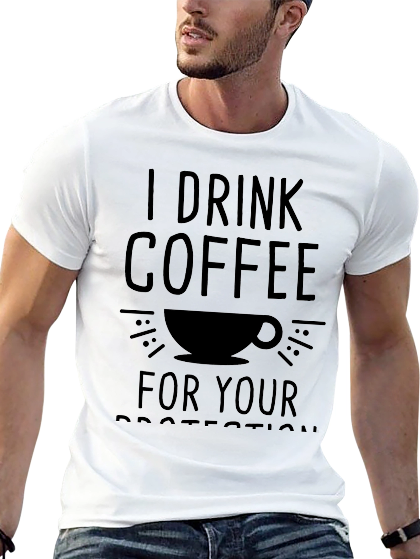 Coffee Drinker Protection T-Shirt