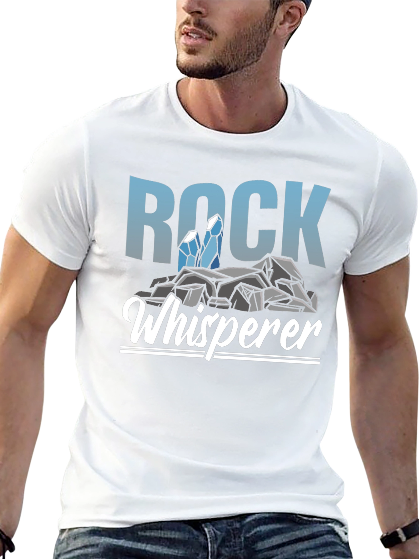 Rock Whisperer Graphic Tee - Mineral Collector T-Shirt