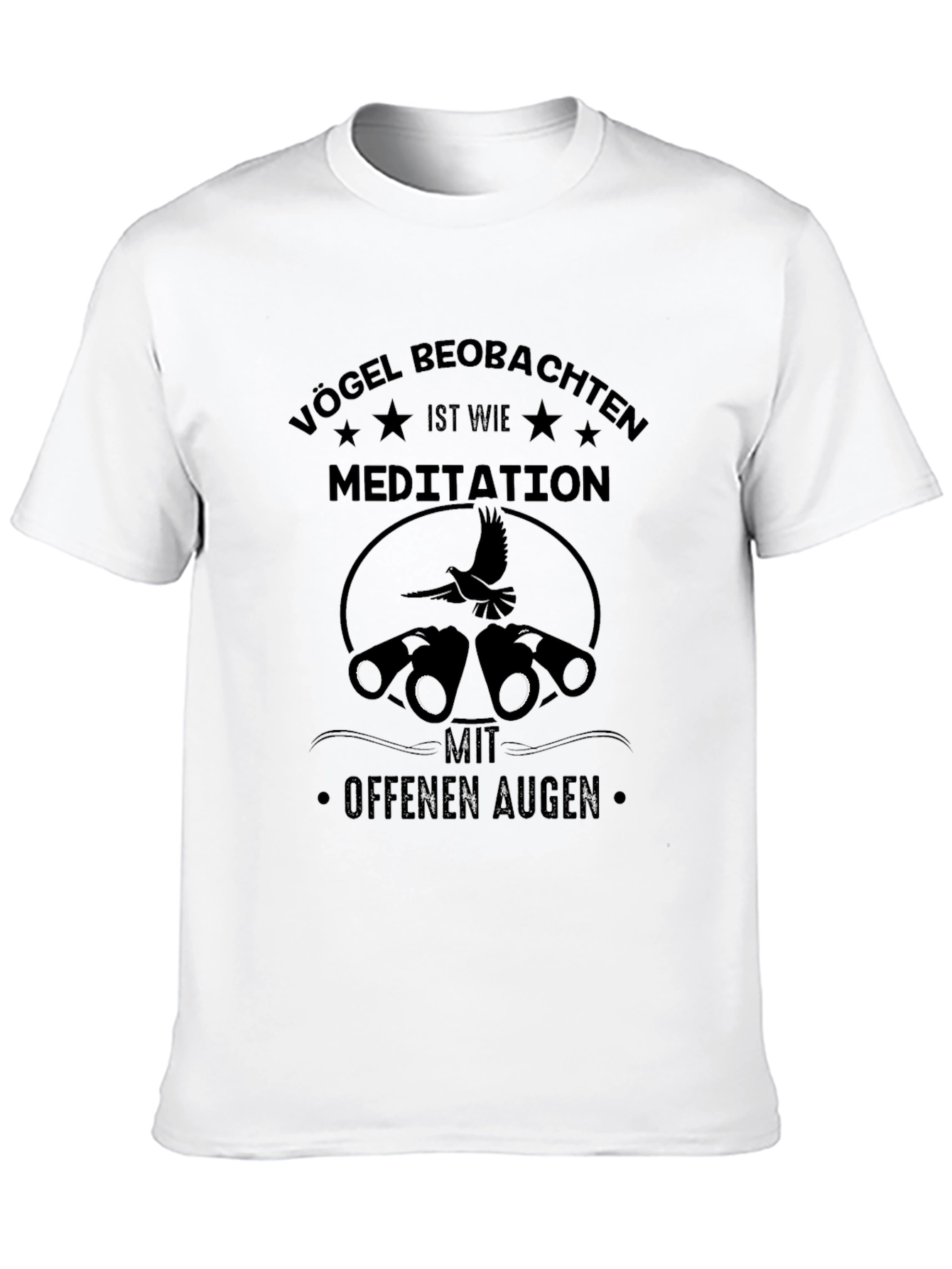 Bird Watching Meditation T-Shirt