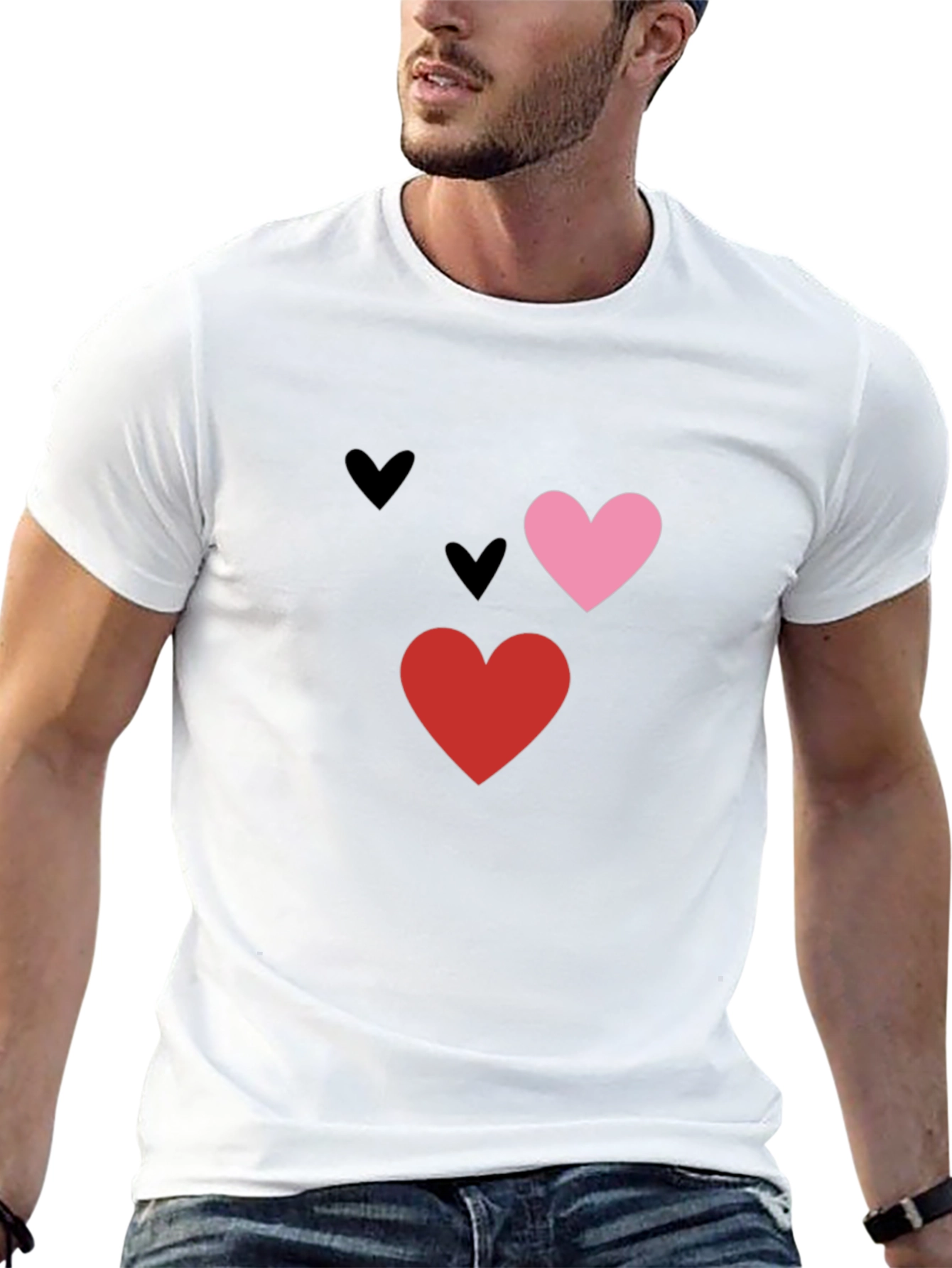 Heart Graphic Tee - Stylish & Comfy Casual Wear