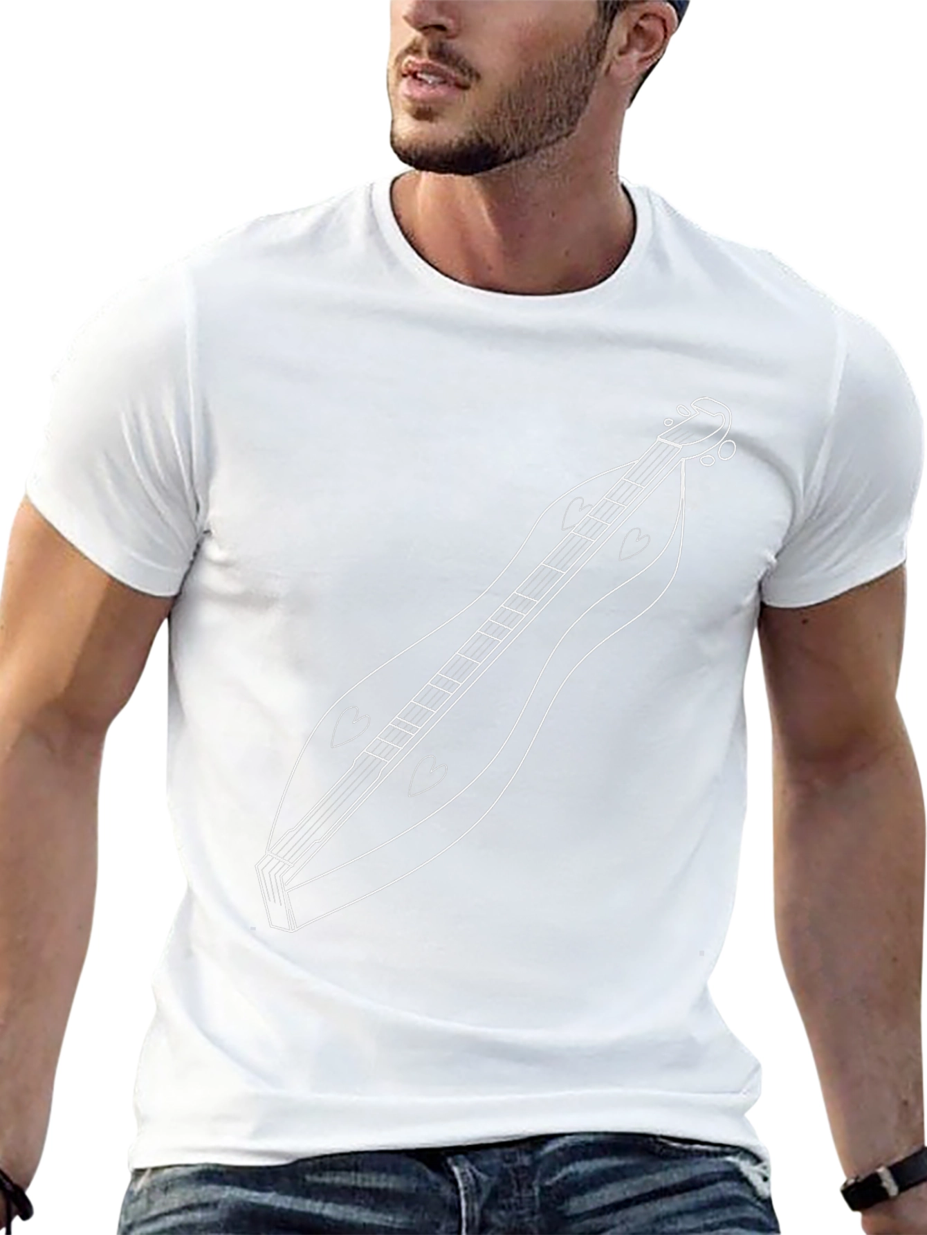 Cool Dulcimer Graphic T-Shirt