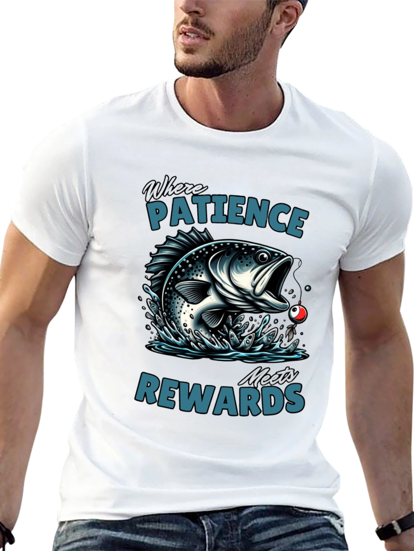 Patience Rewards Angler T-Shirt