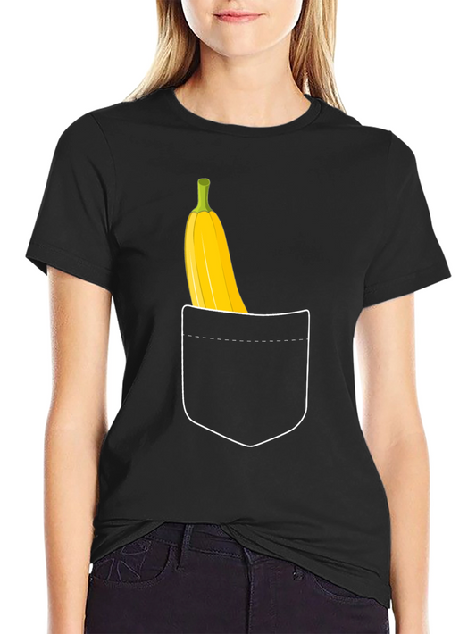 Banana Pocket Graphic Tee - Quirky Fun