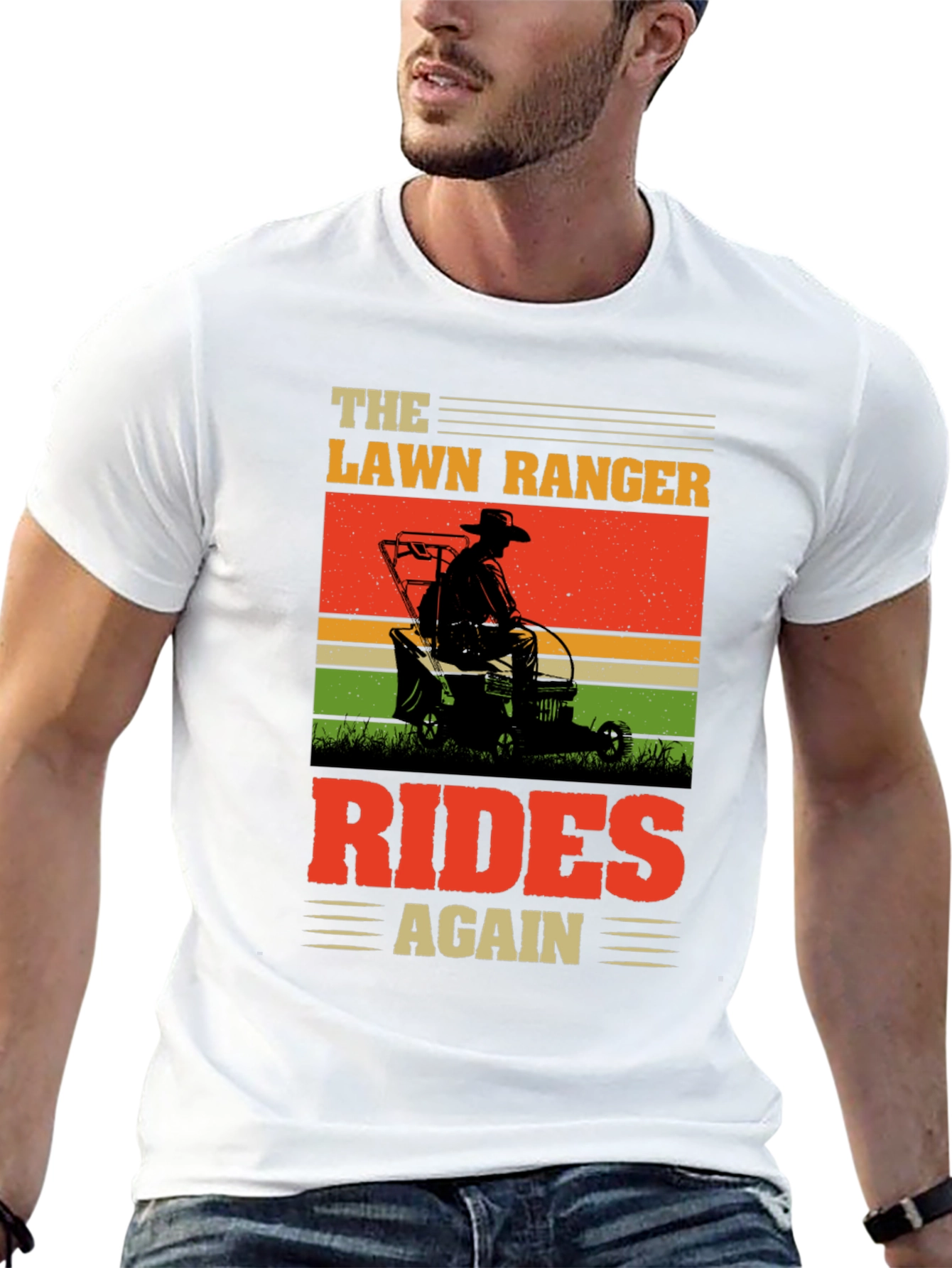 The Lawn Ranger Rides Again T-Shirt