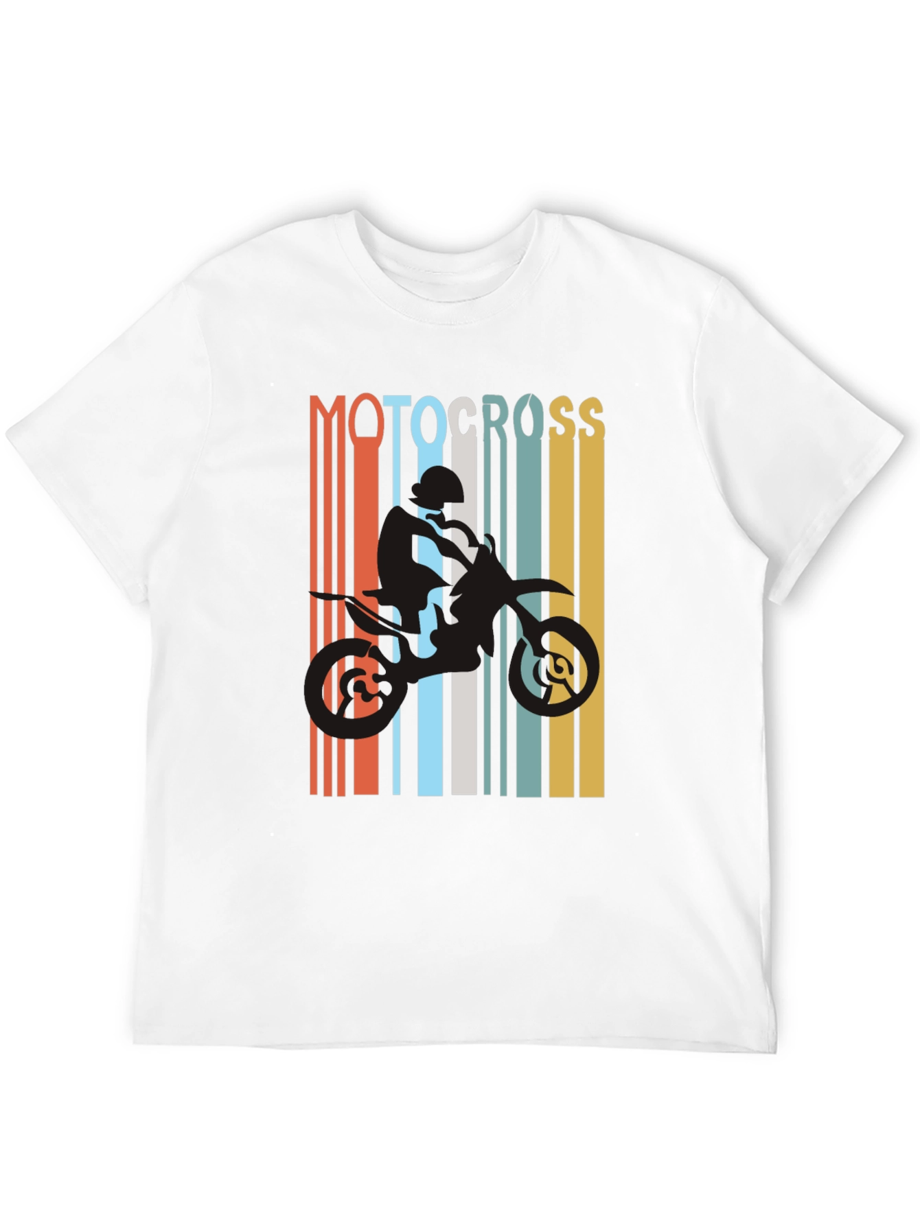 Motocross Rider Graphic Tee - Stylish Biker T-Shirt