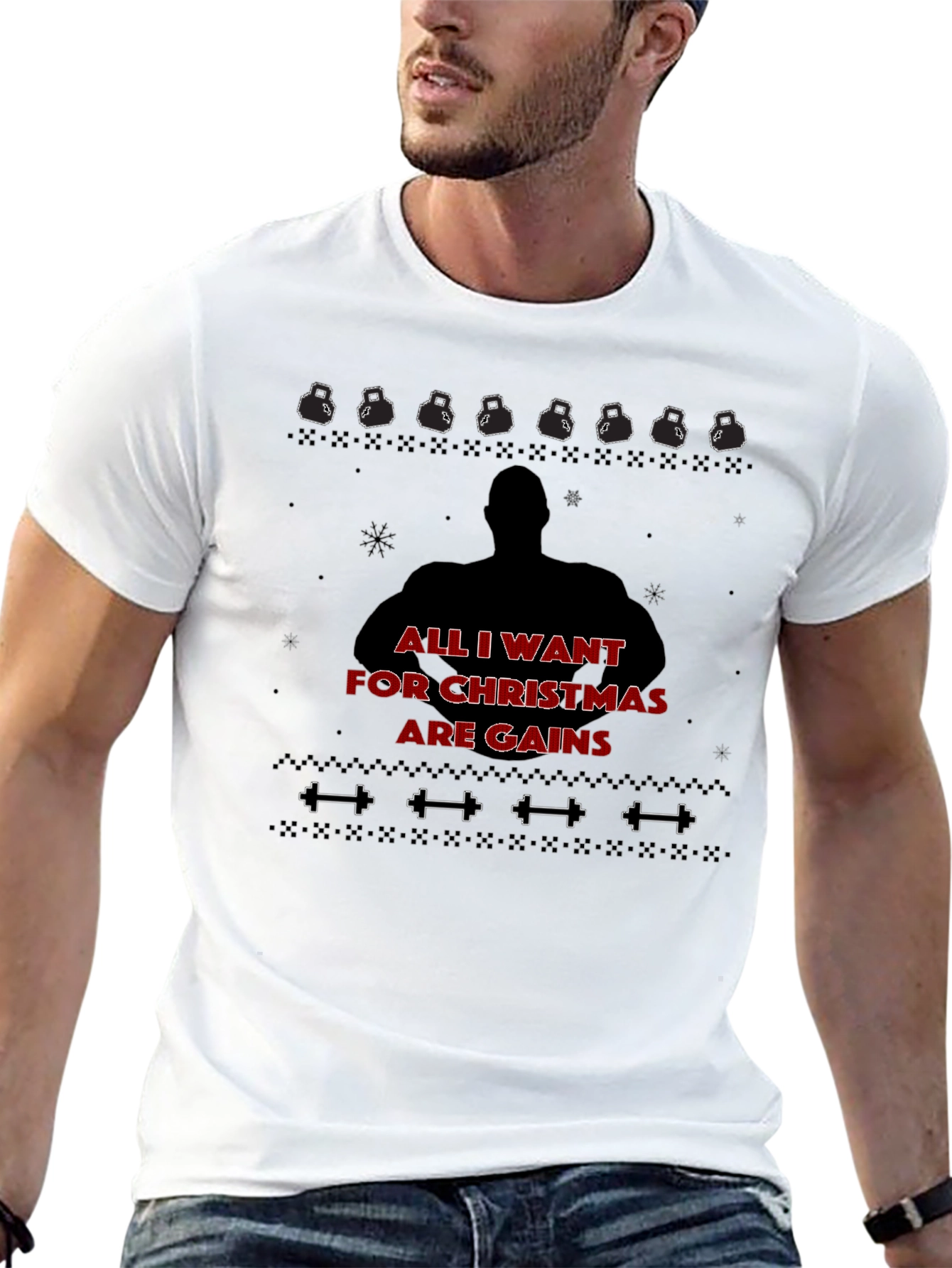 Funny Christmas Gains T-Shirt