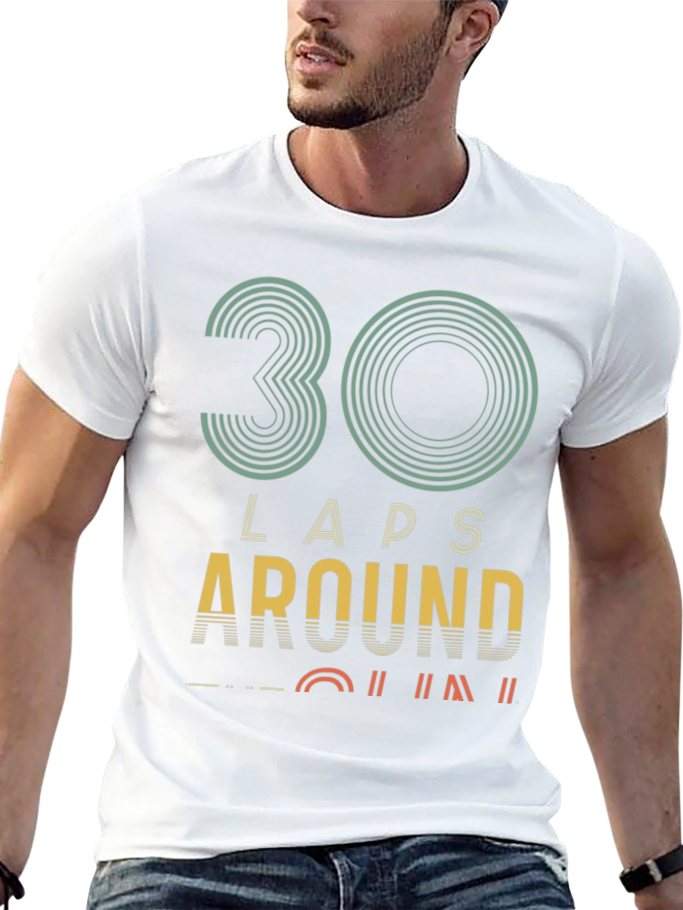 30 Laps Around Graphic Tee - Birthday Gift