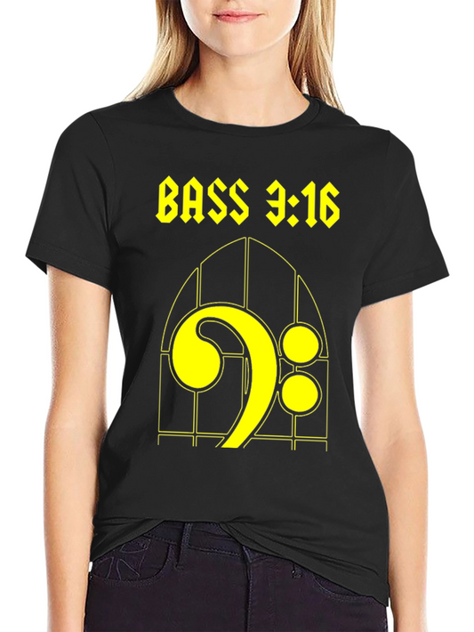 Bass 3:16 T-Shirt - Music Lovers Tee