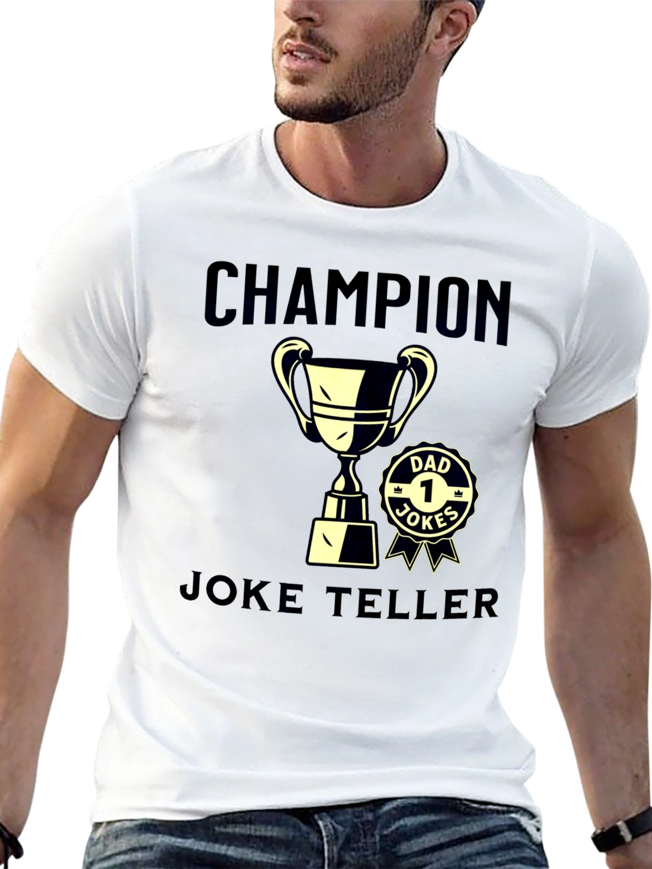 Dad Joke Teller Champion T-Shirt