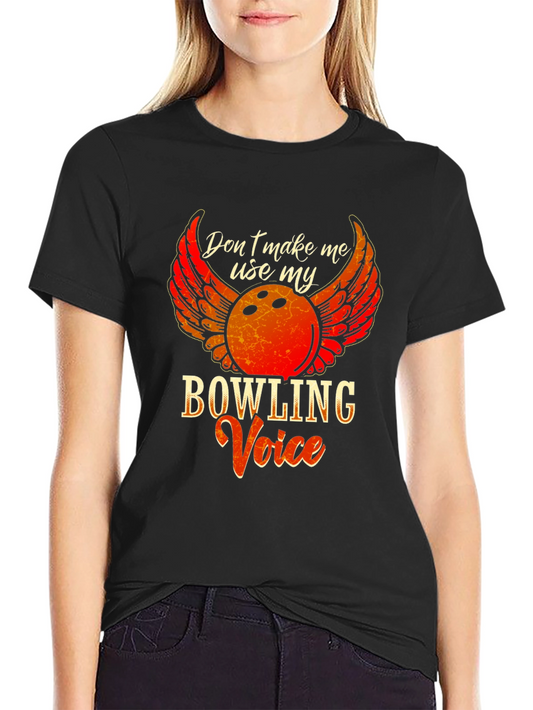 Bowling Voice Graphic T-Shirt