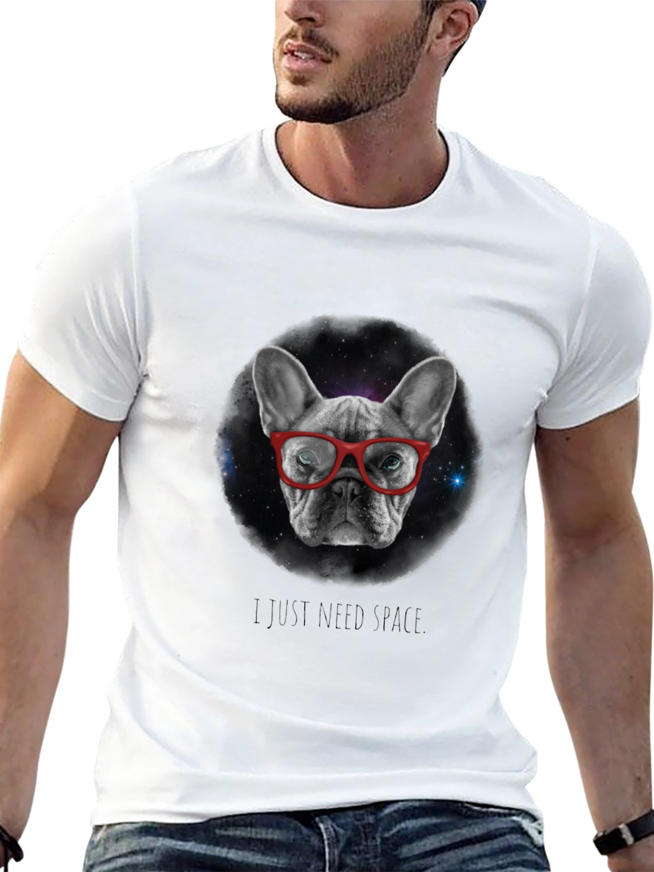 Space Dog T-Shirt - Unisex Graphic Tee