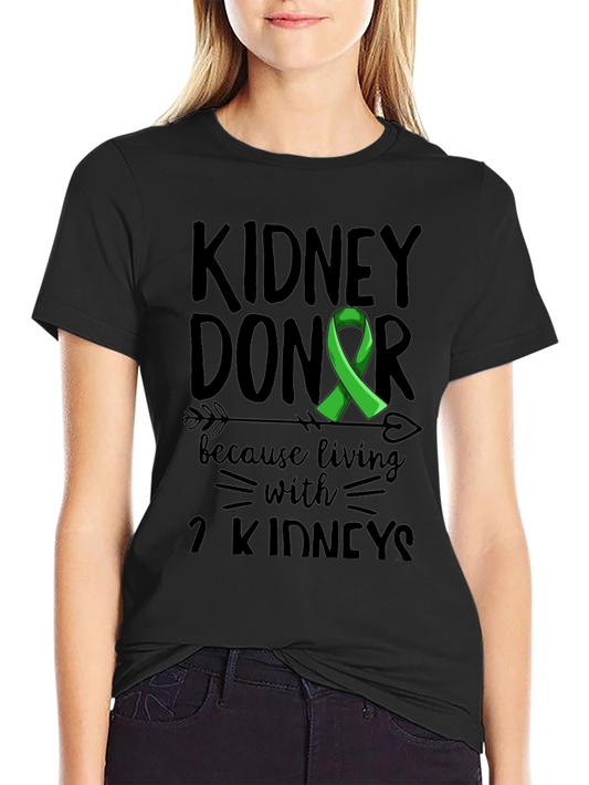 Kidney Donor Awareness Graphic T-Shirt