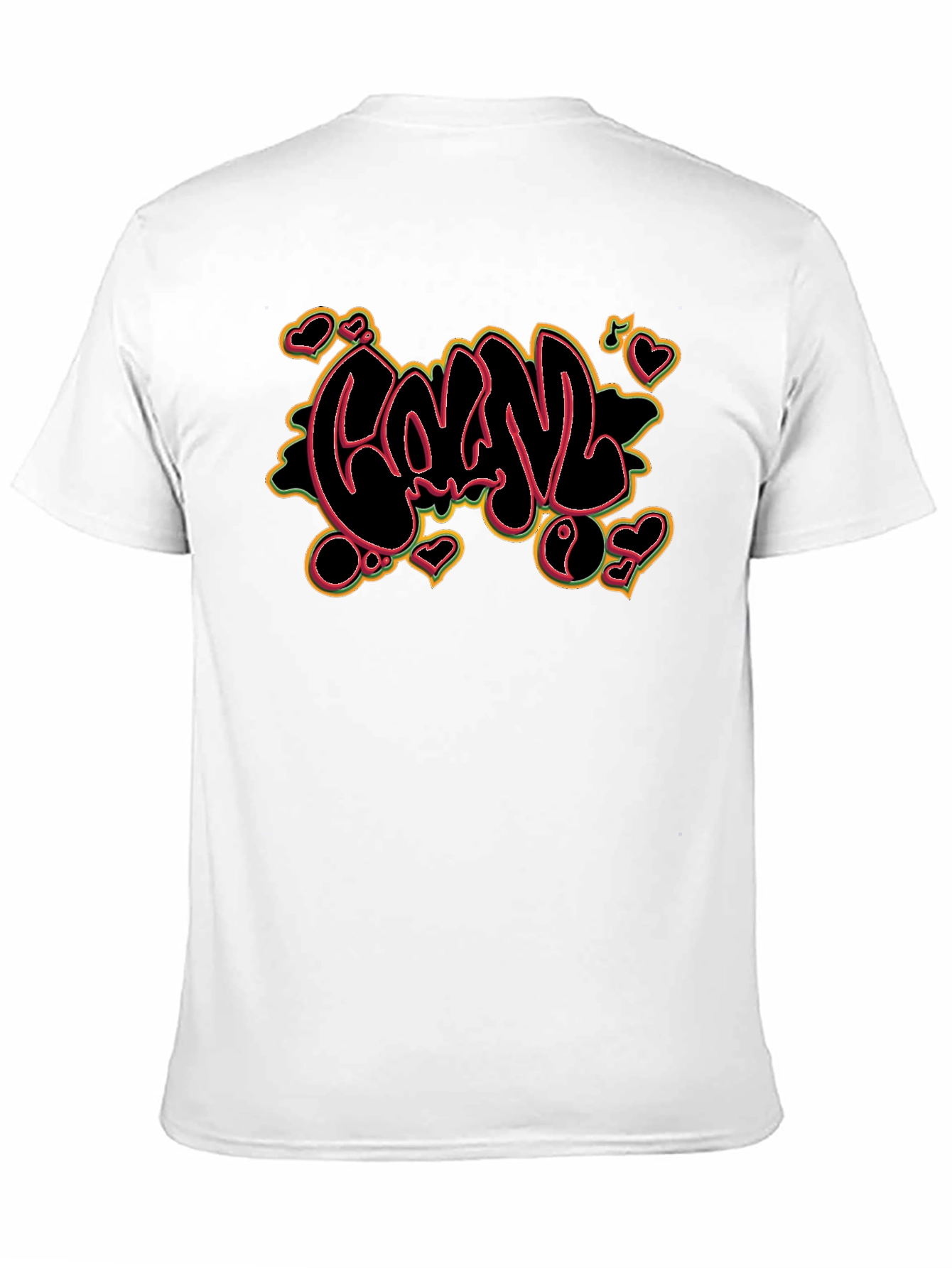 Cool Graphic T-Shirt - Black