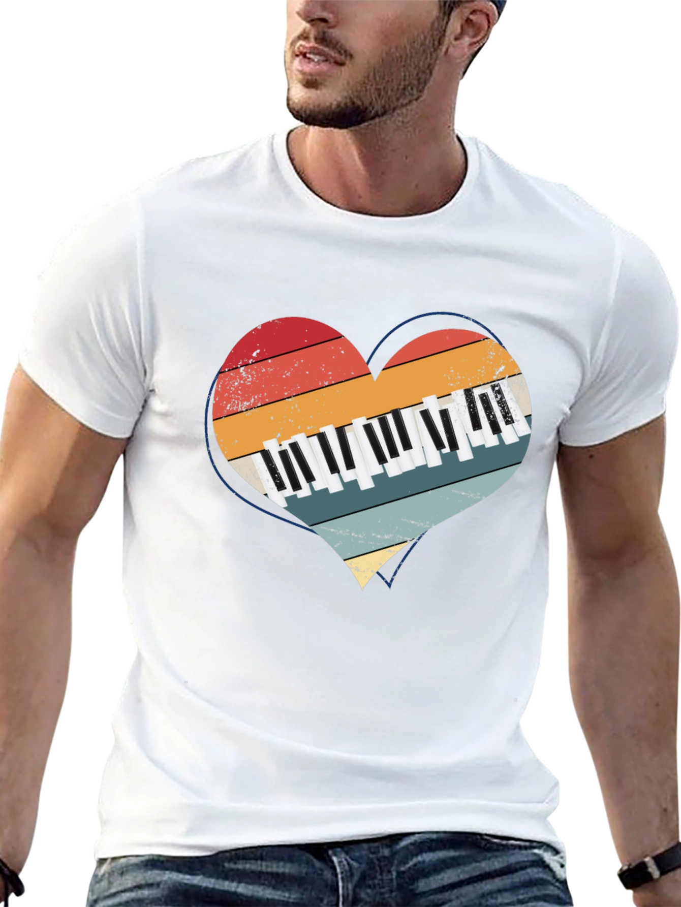 Piano Heartbeat T-Shirt