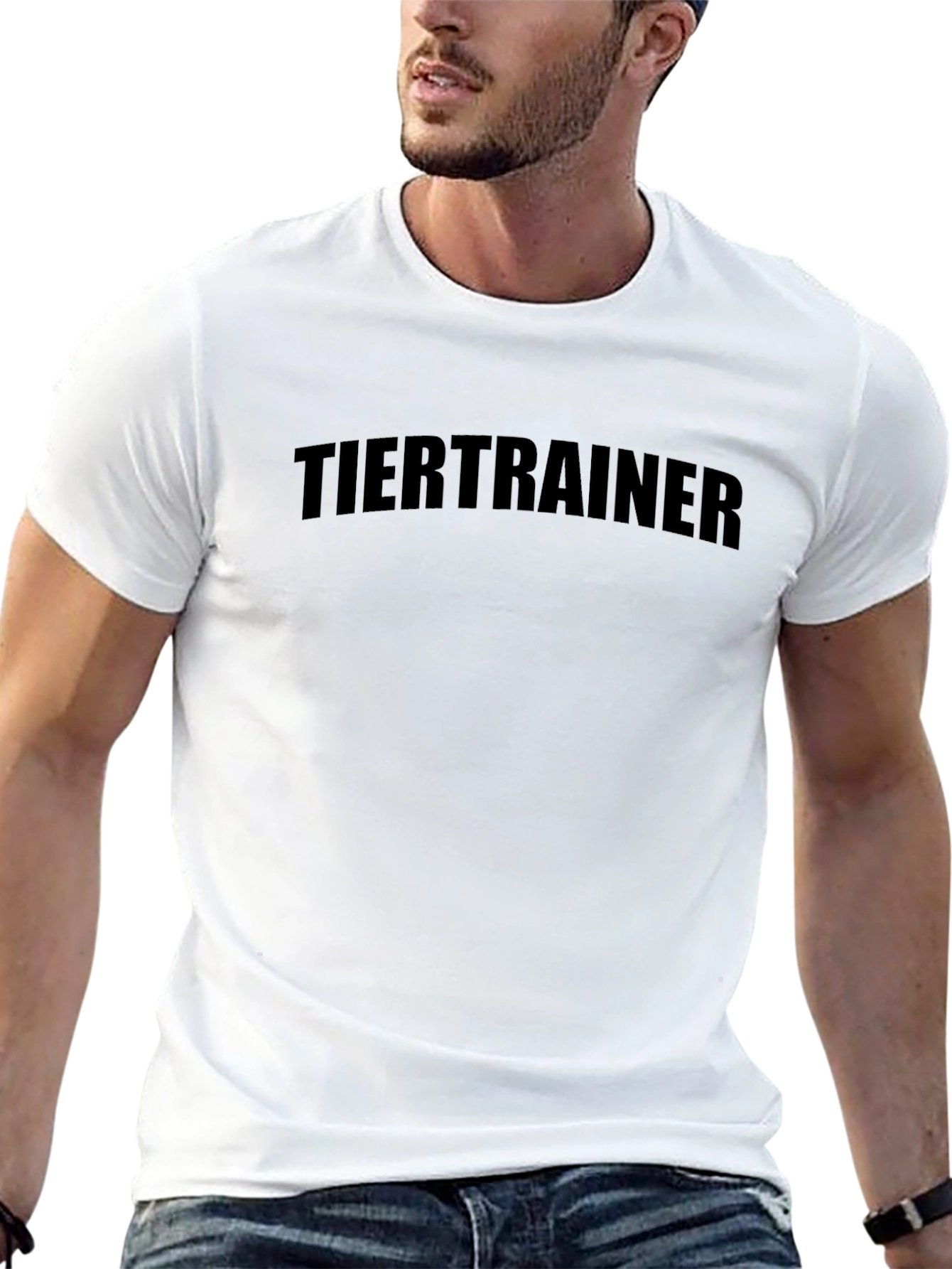 Tier Trainer T-Shirt - Black Crew Neck Tee
