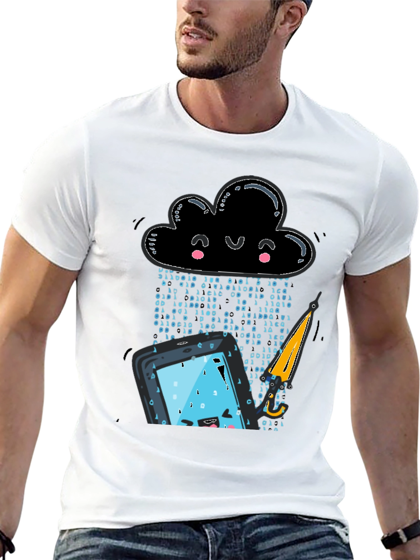 Funny Cloud Data Protection T-Shirt