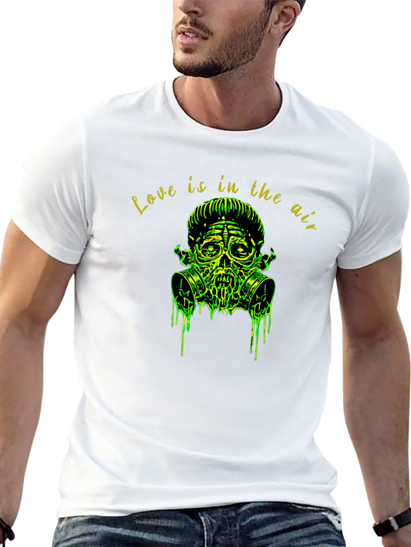 Toxic Love Graphic Tee - Mens Black T-Shirt