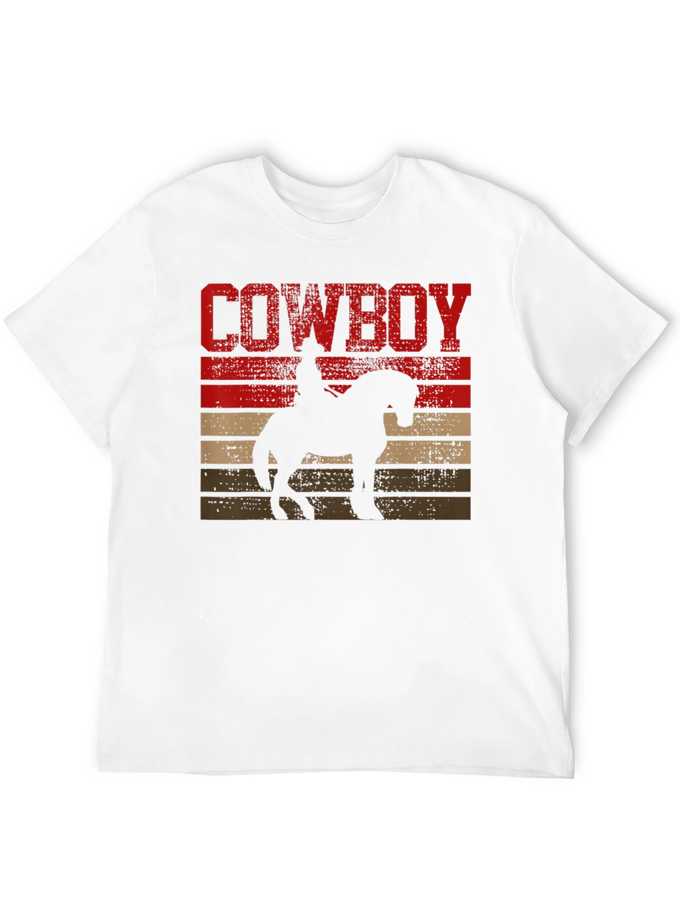 Cowboy Sunset Graphic Tee - Black