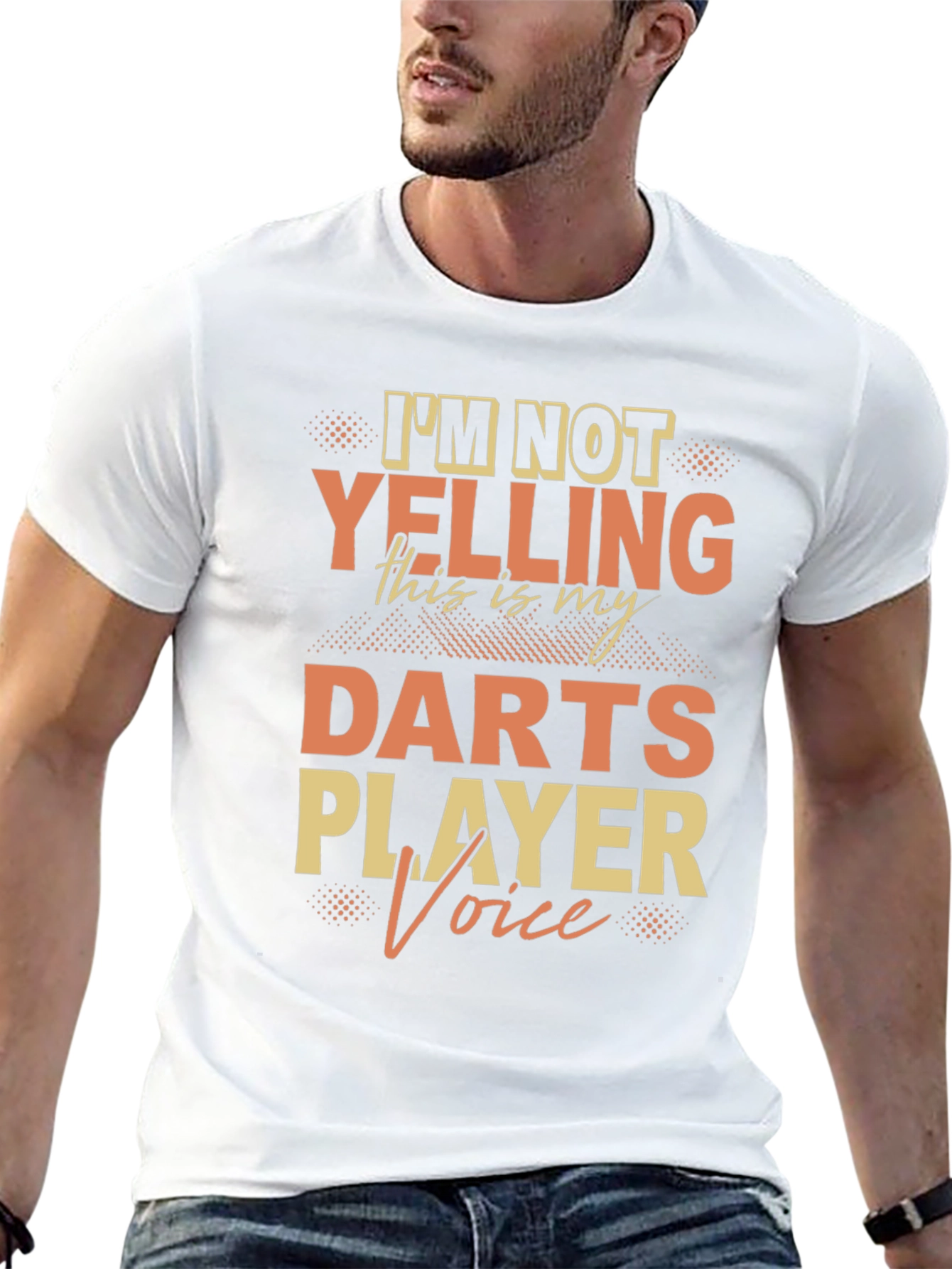 Darts Player Voice T-Shirt - Novelty Tee