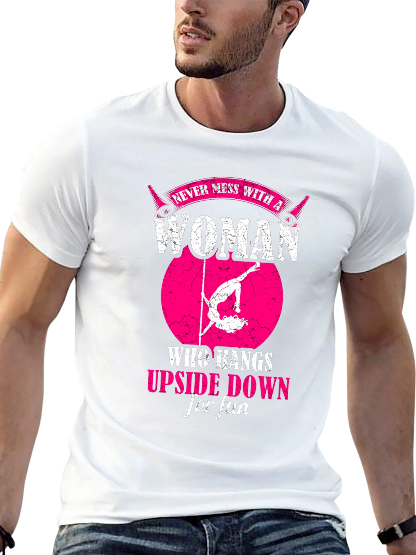 Woman Who Hangs Upside Down T-Shirt
