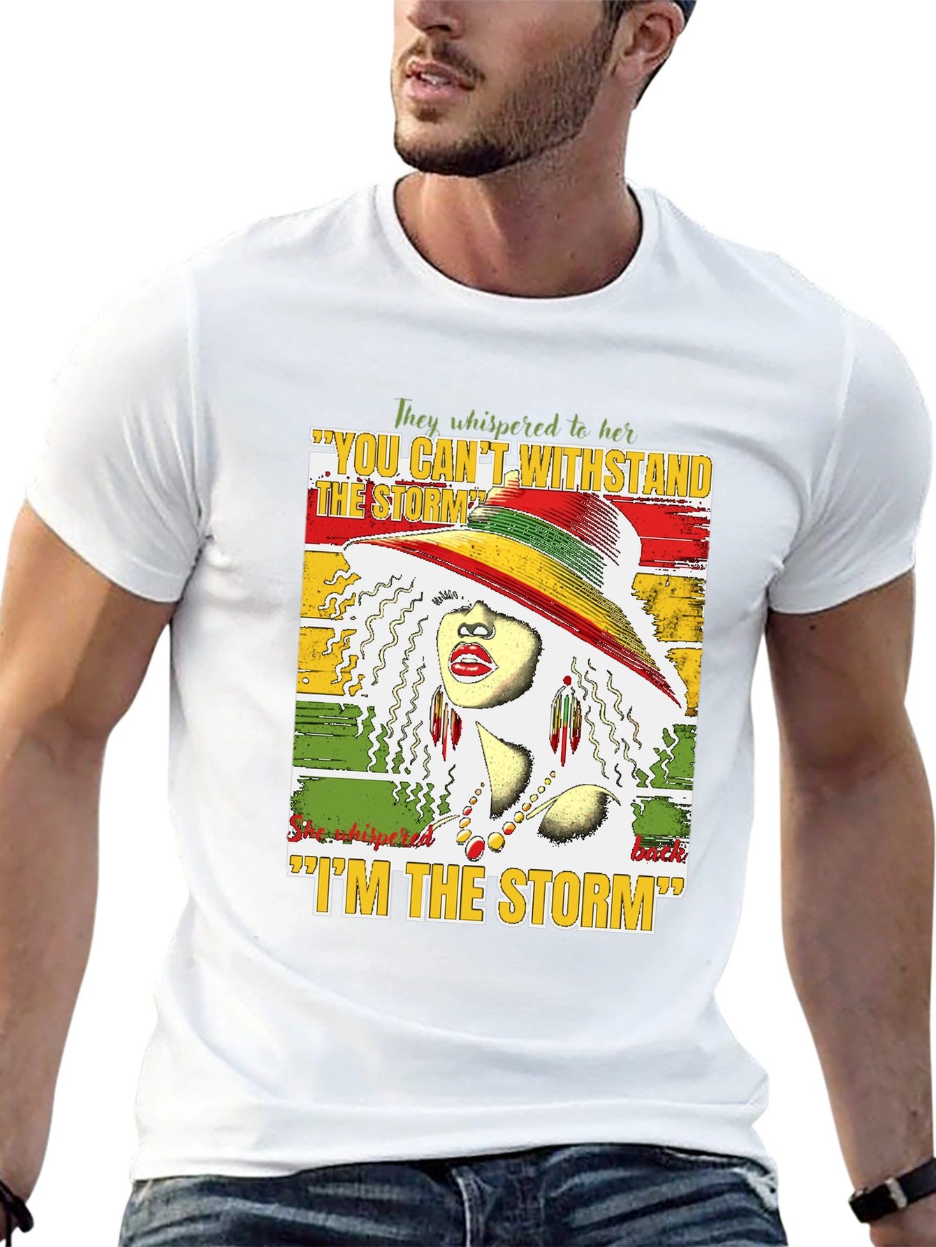 Empowered Woman T-Shirt: I Am the Storm