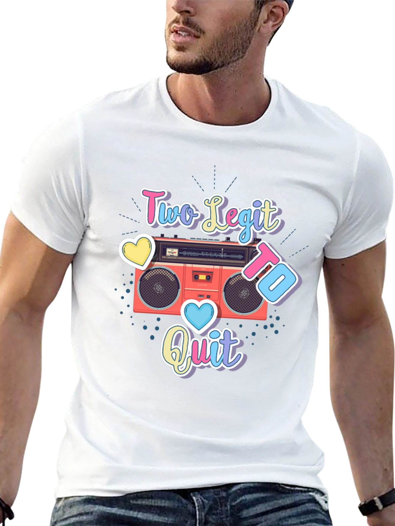 Two Legit To Quit Graphic Tee