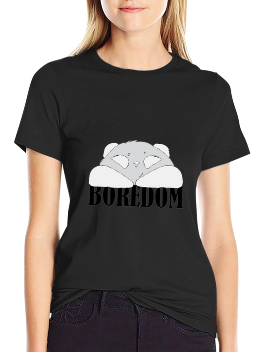 Boredom Panda Black T-Shirt