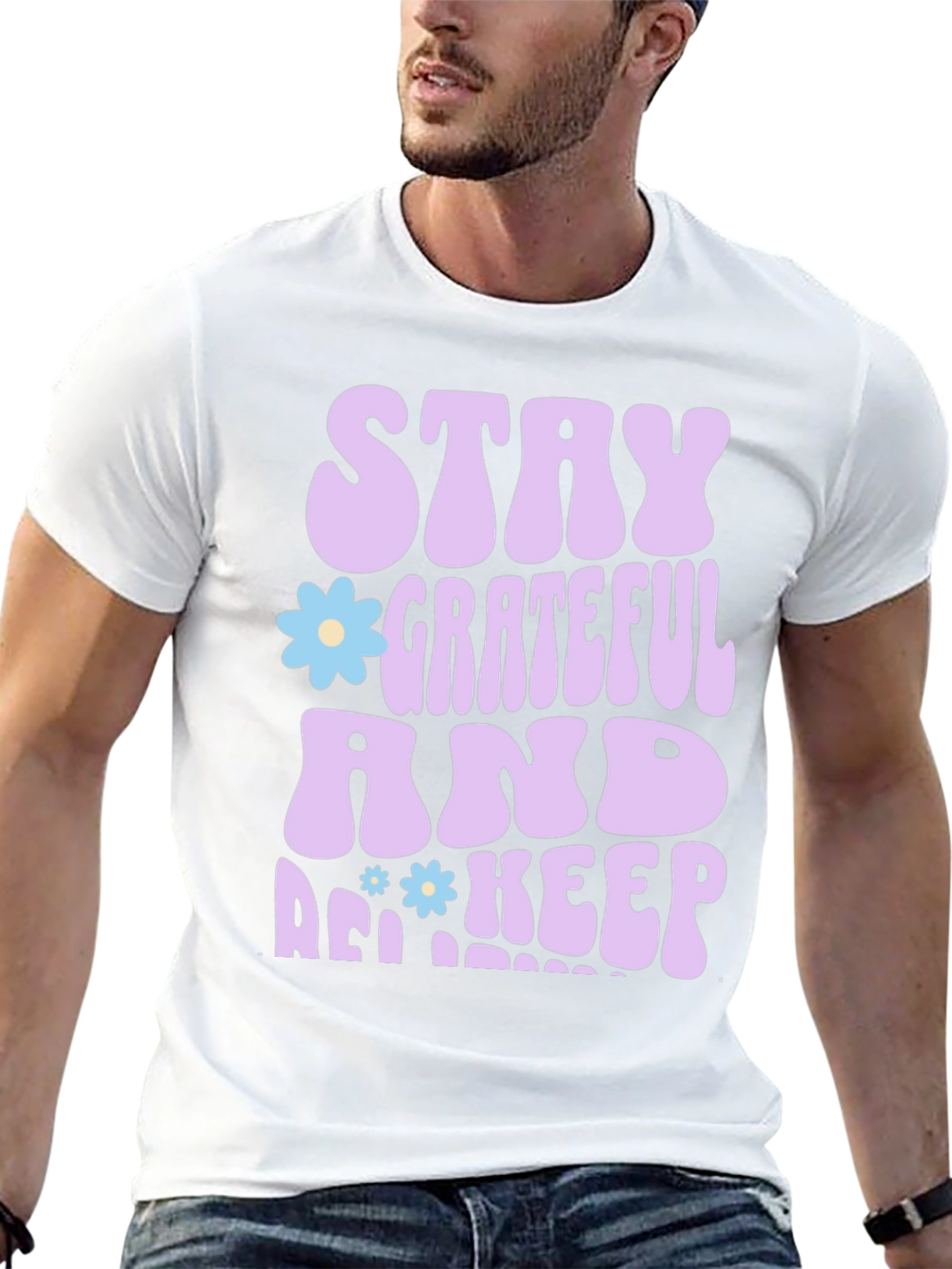 Stay Grateful Graphic T-Shirt