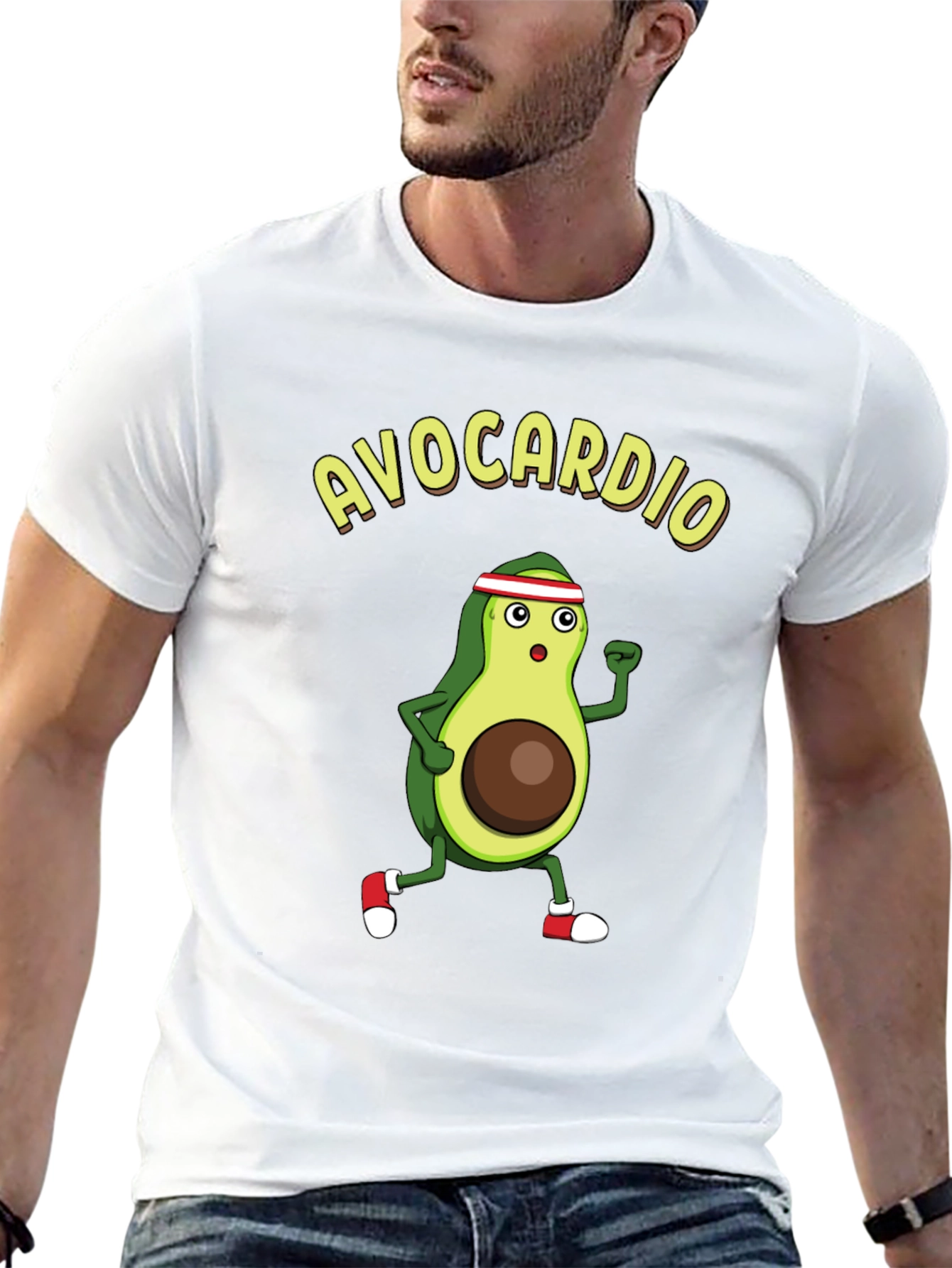 Avocardio Funny Workout T-Shirt