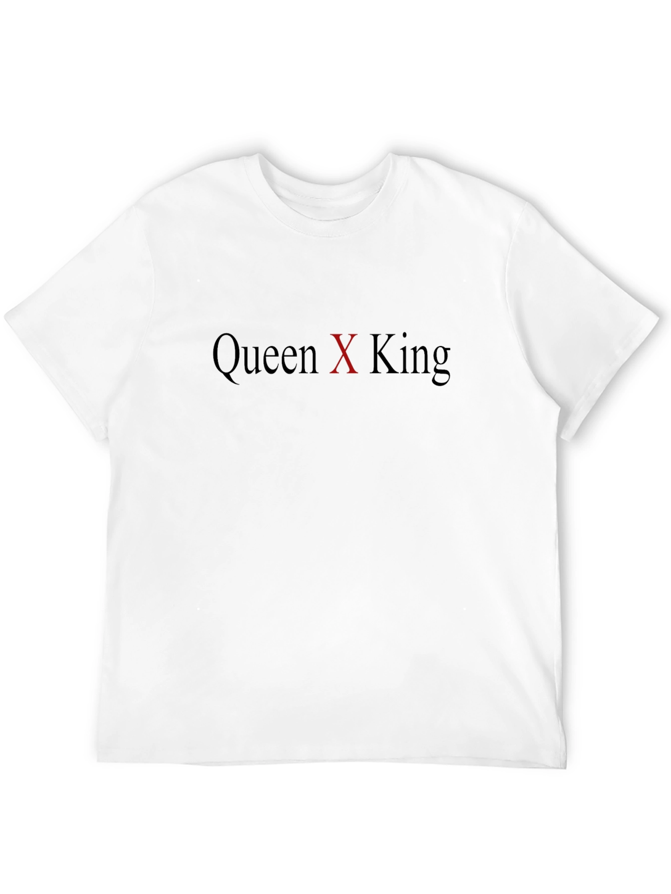 Queen X King Graphic T-Shirt - Black