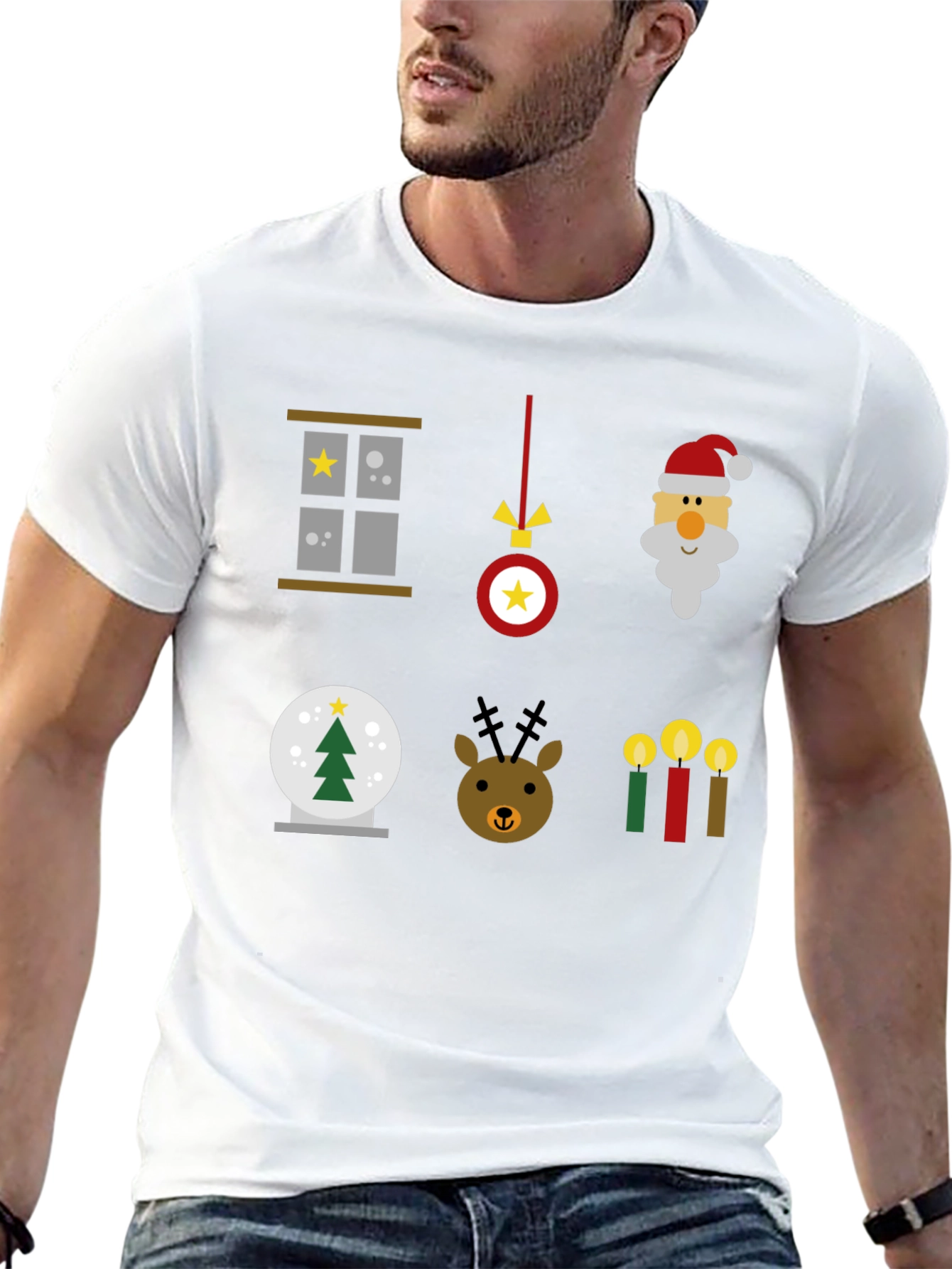 Festive Christmas Icon T-Shirt