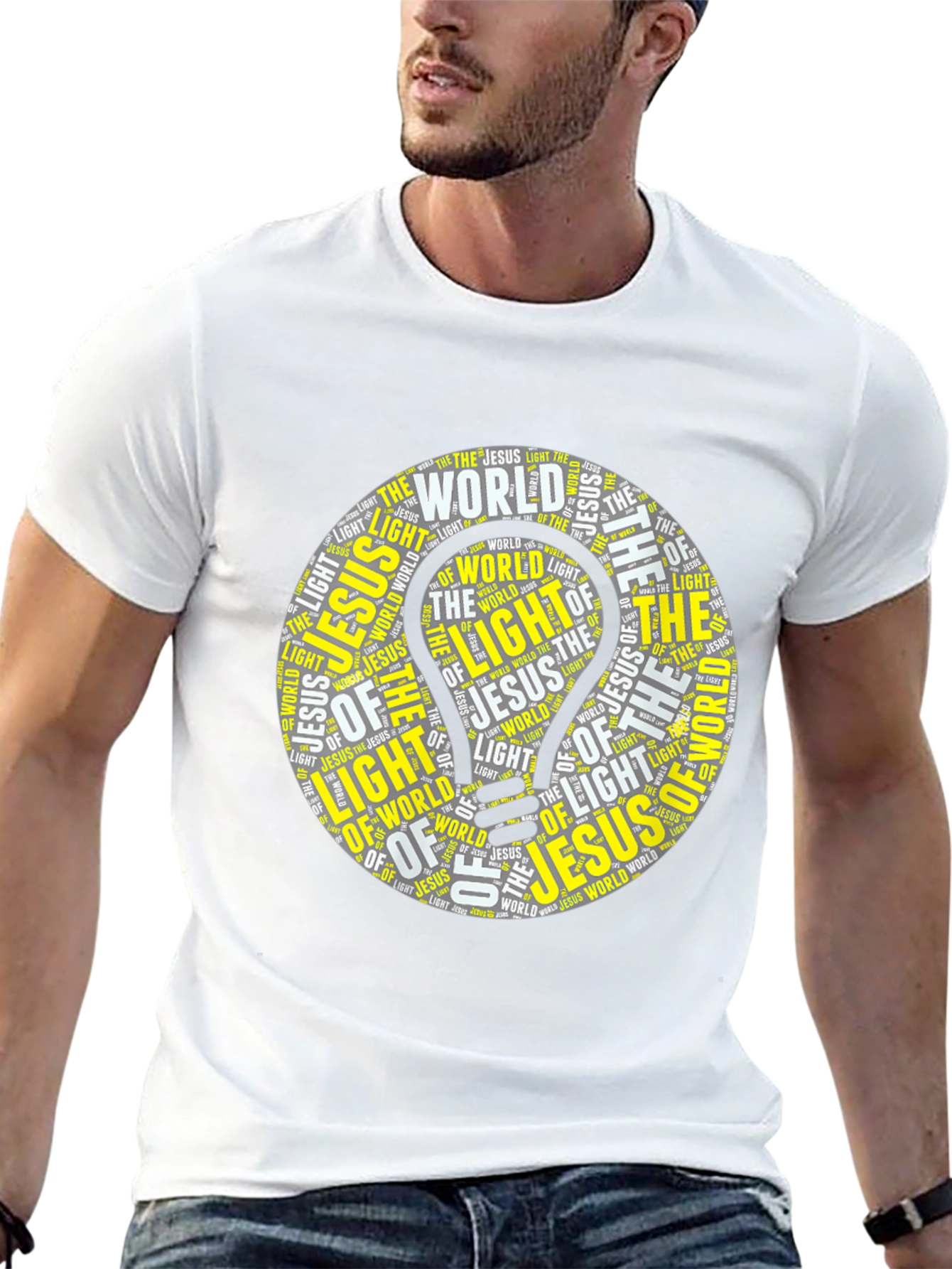 Jesus Light of the World Graphic Tee