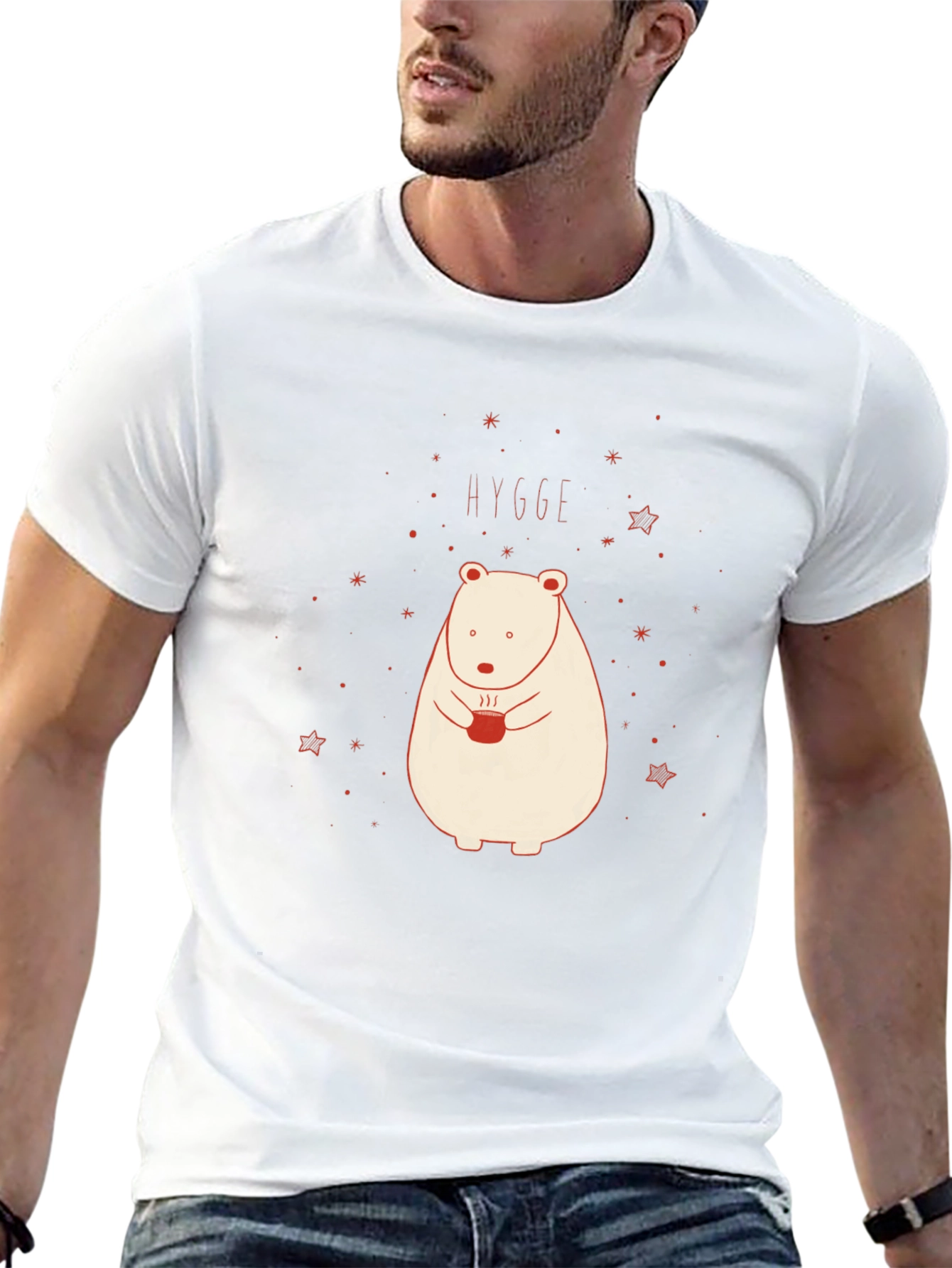 Hygge Bear T-Shirt - Cozy Comfort