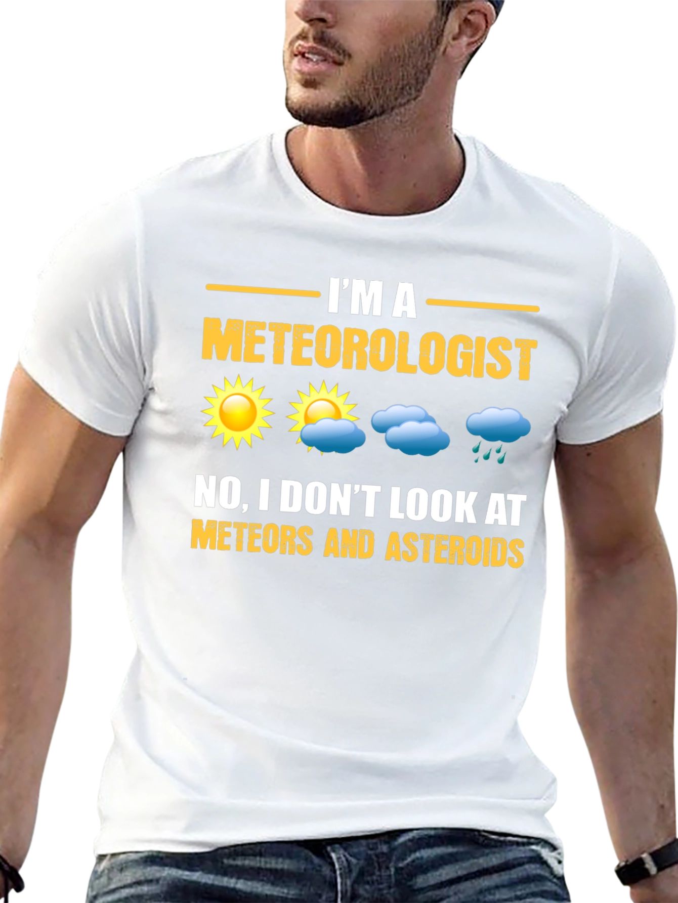 Meteorologist Funny Graphic T-Shirt