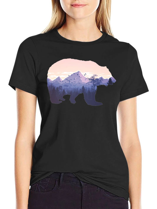 Bear Mountain T-Shirt - Nature Graphic Tee