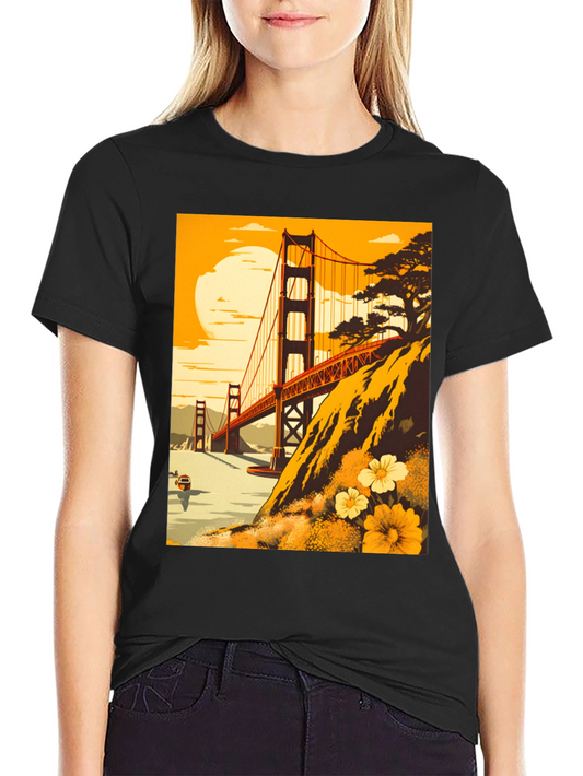 Golden Gate Bridge Graphic Tee
