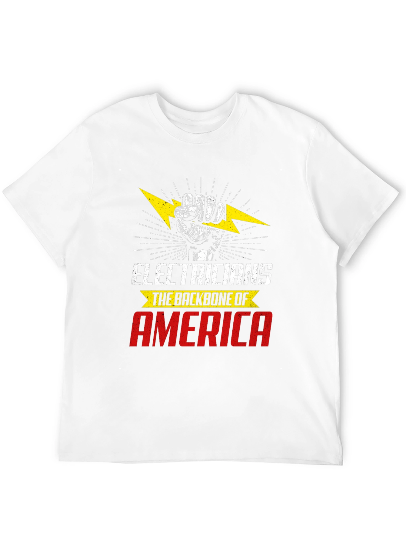 Electrician Backbone America T-Shirt
