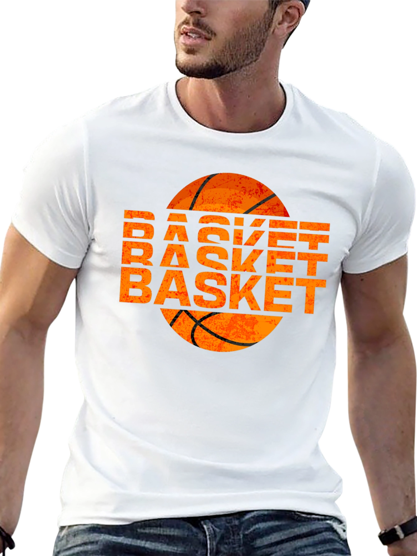 Basketball Graphic T-Shirt