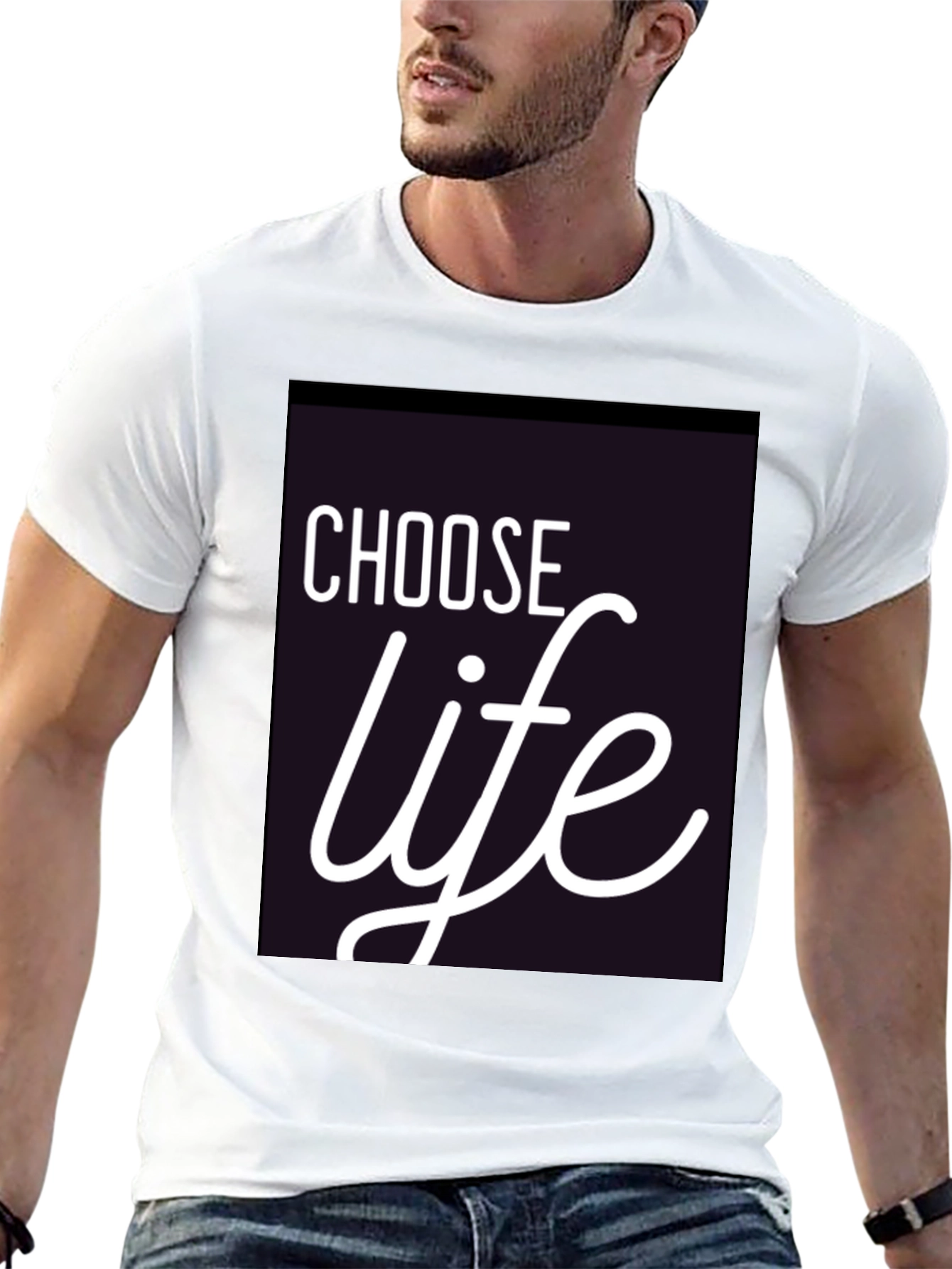Choose Life Black T-Shirt
