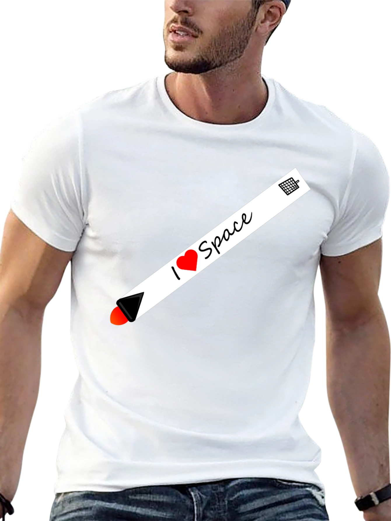 I Love Space T-Shirt - Unisex Graphic Tee