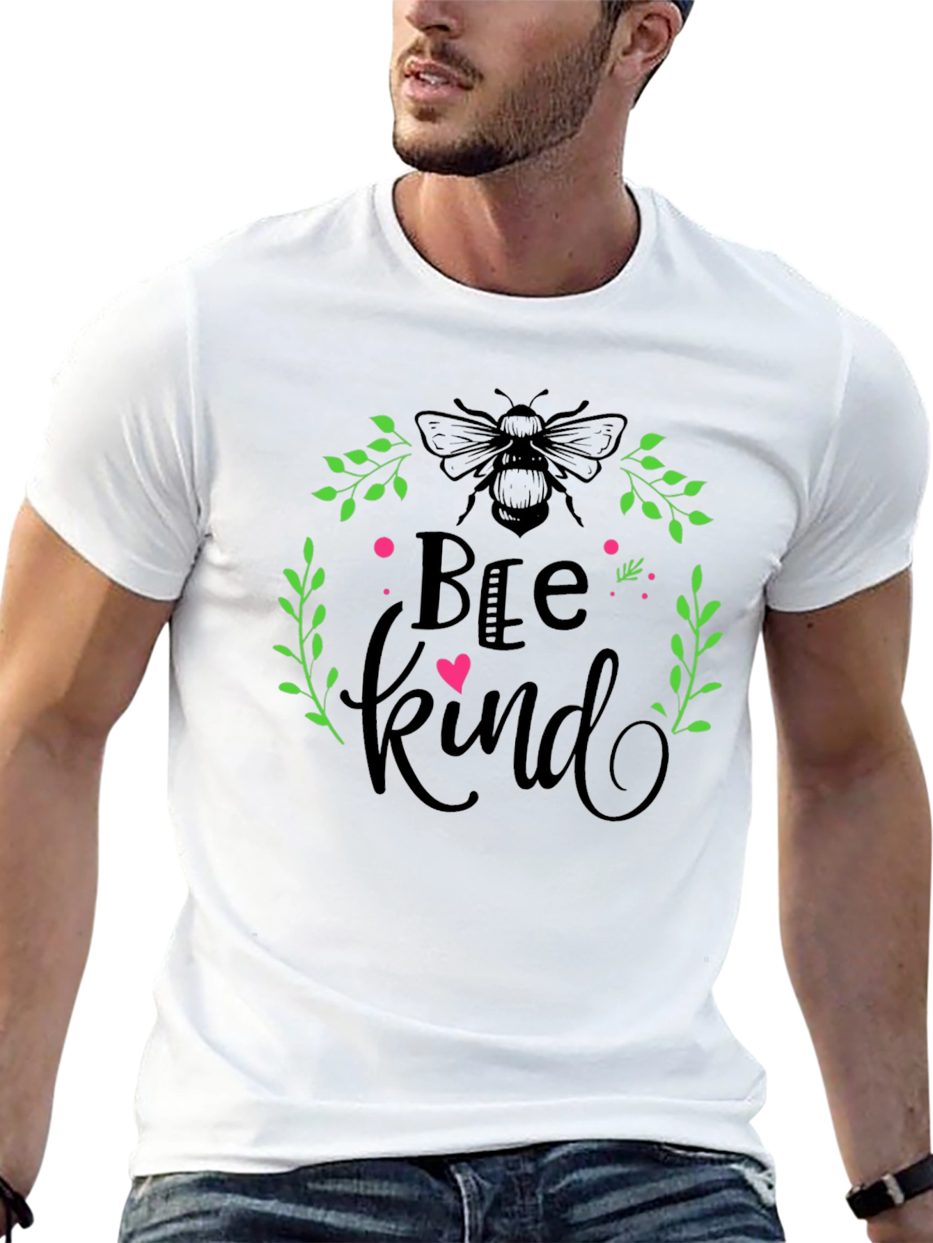 Bee Kind Graphic Tee - Black