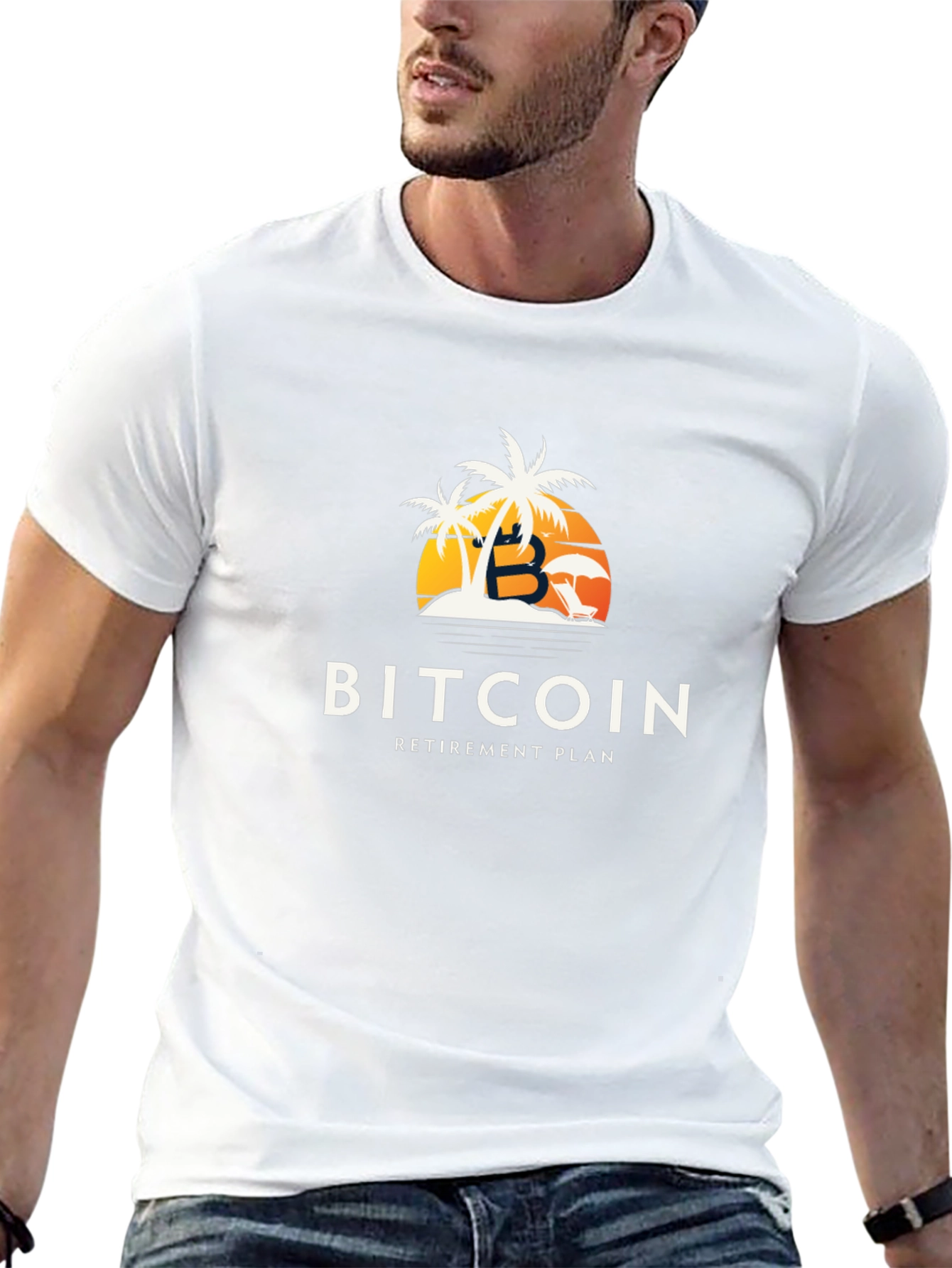 Bitcoin Retirement Plan Black T-Shirt