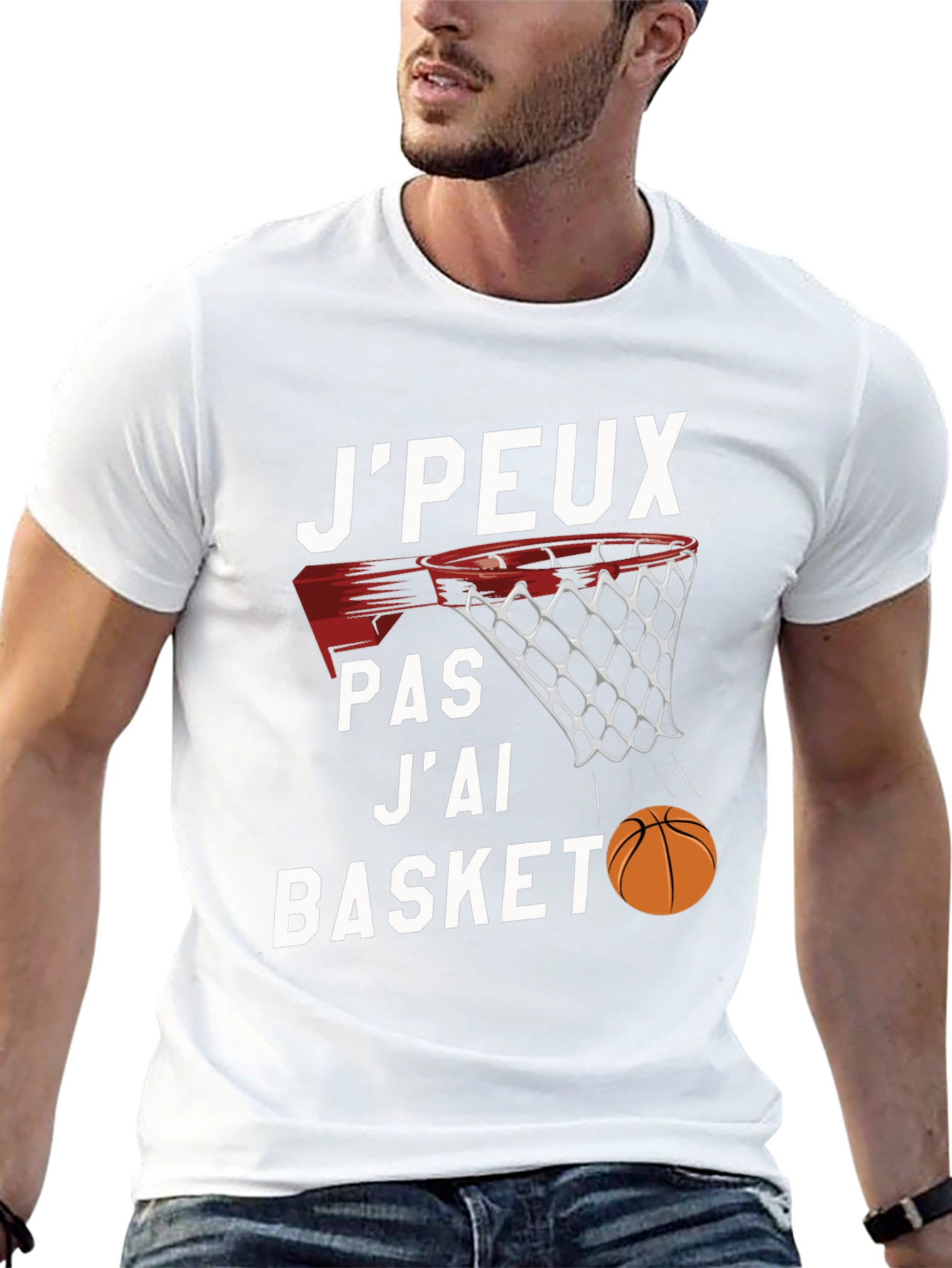 JPeux Pas Jai Basket T-Shirt