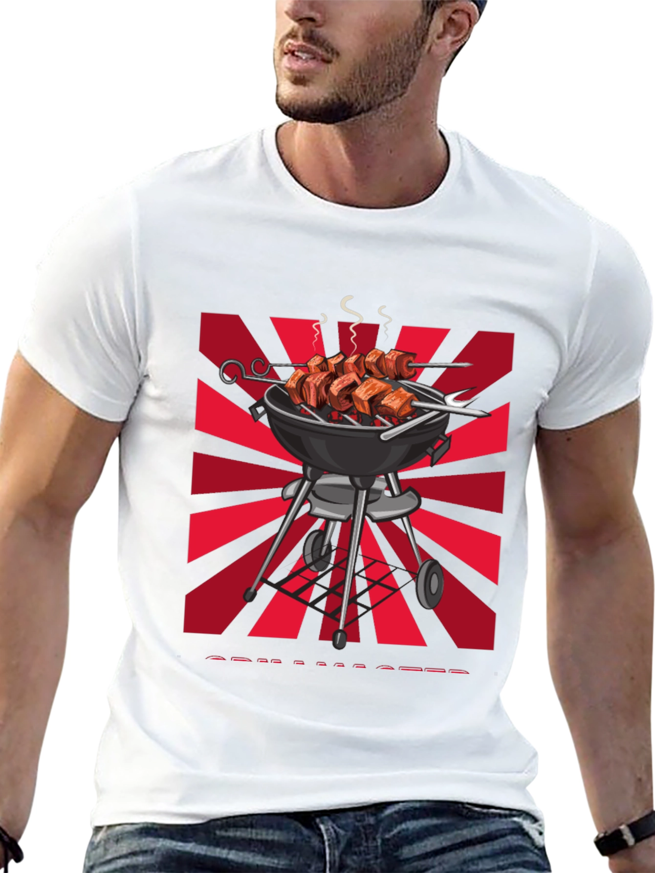 BBQ Grillmaster Graphic Tee - Grilling Season