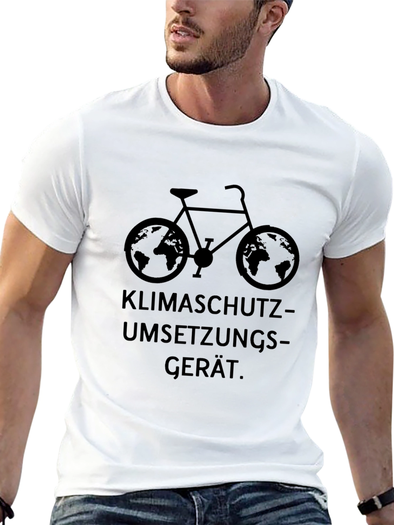 Eco Bicycle T-Shirt: Climate Protection Gear