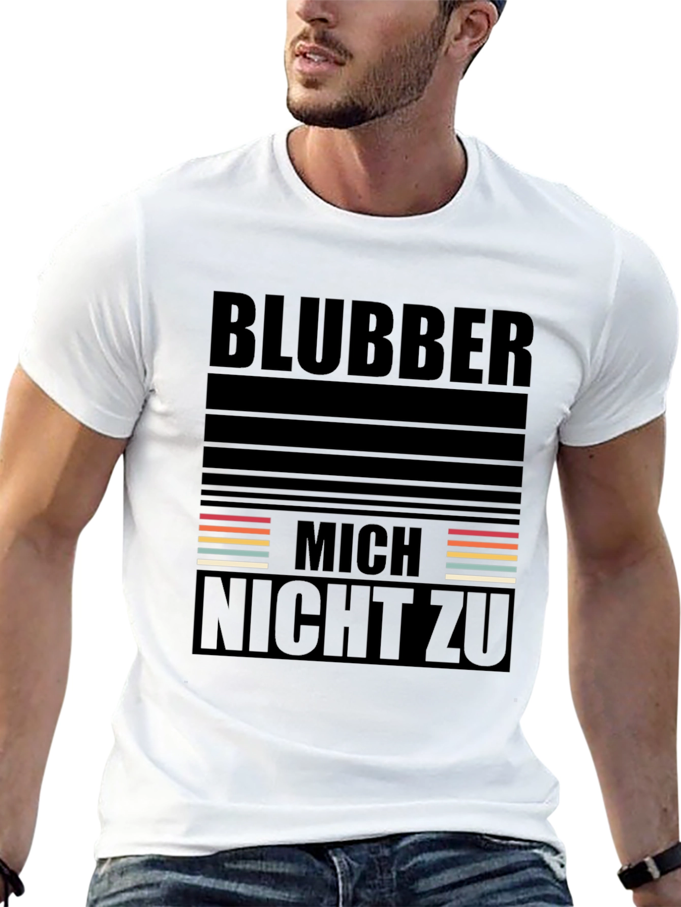 Blubber Mich Nicht Zu Black T-Shirt