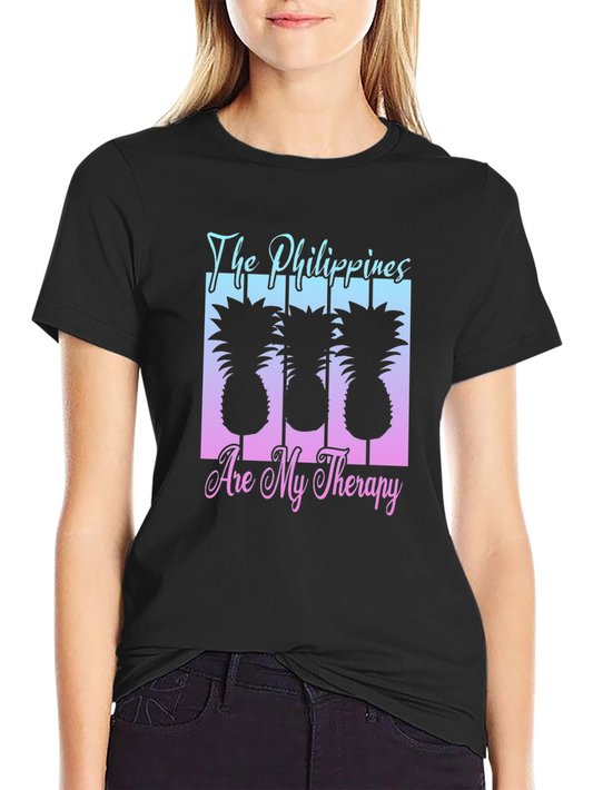 Philippines Therapy Pineapple Graphic Tee