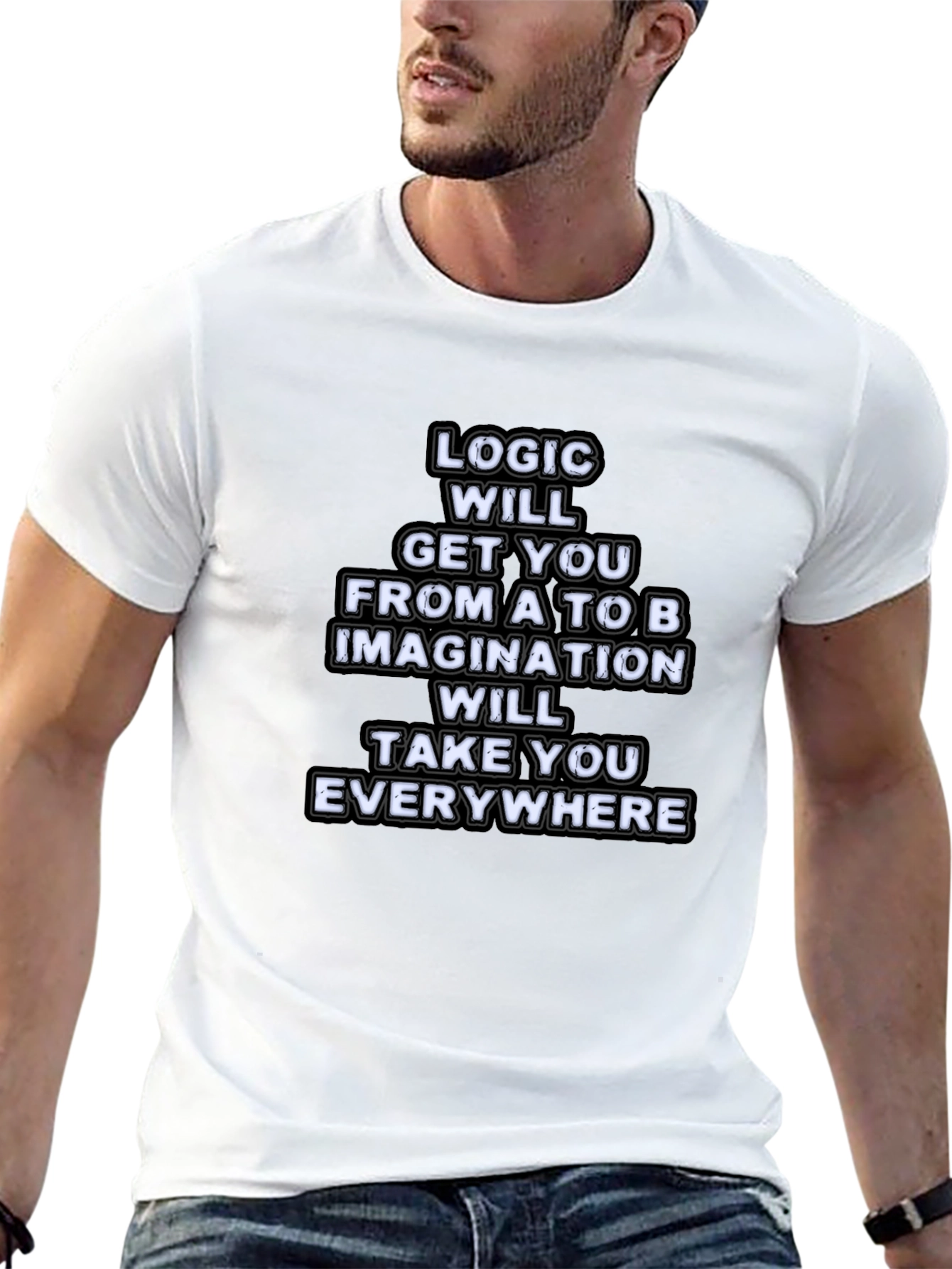 Logic vs. Imagination T-Shirt